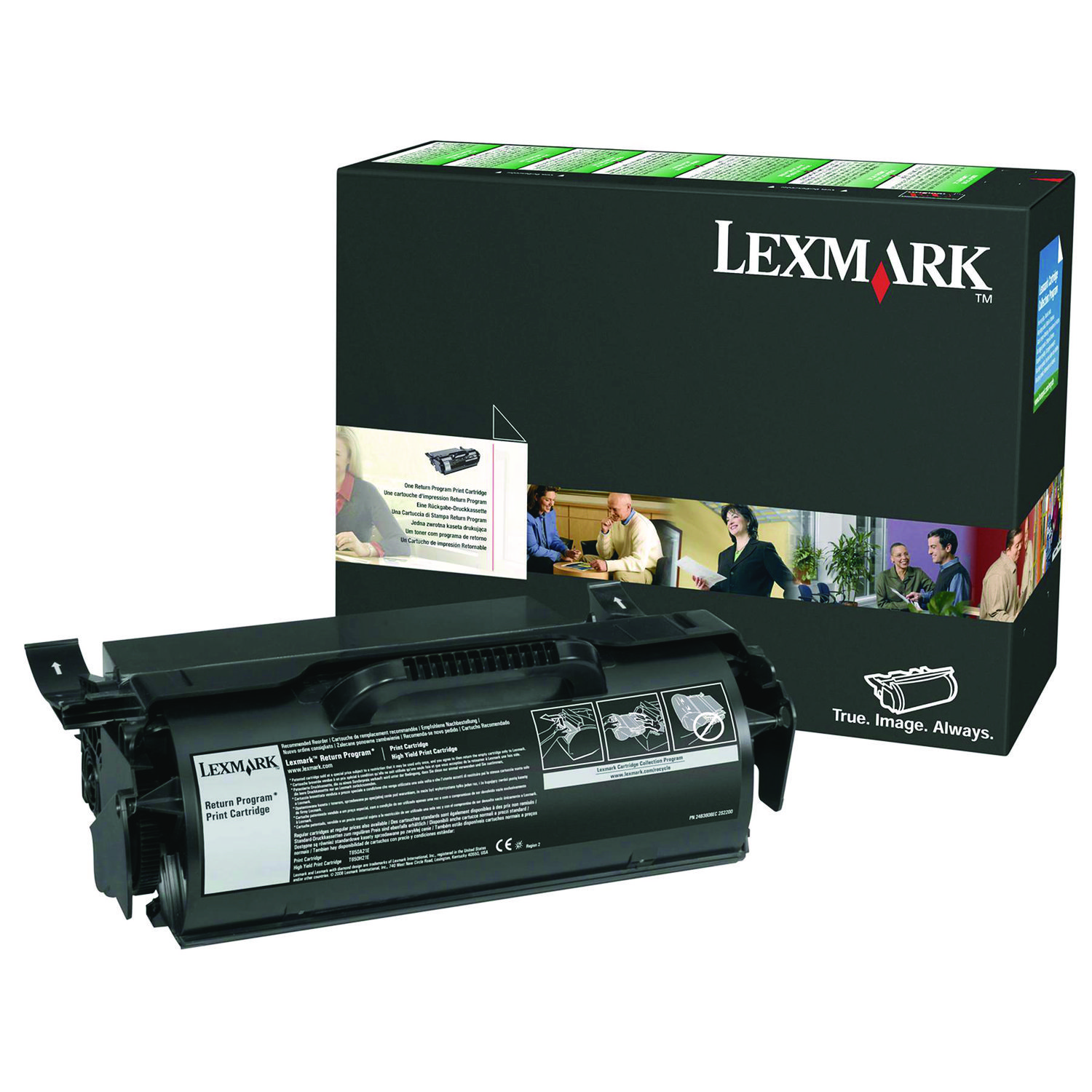 64484XW High-Yield Toner, 32,000 Page-Yield, Cyan