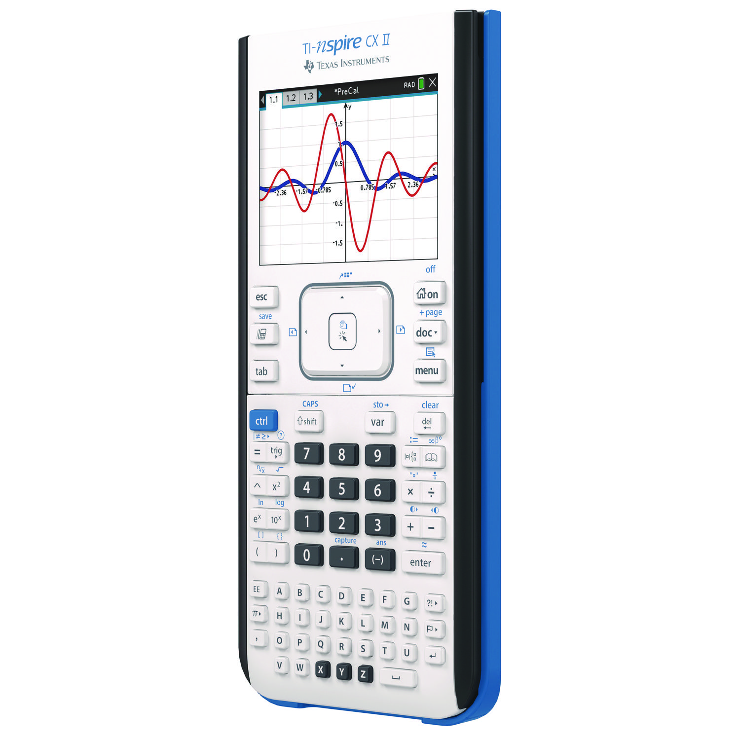 Texas Instruments Nspire CX II Graphing Calculator - Rechargeable