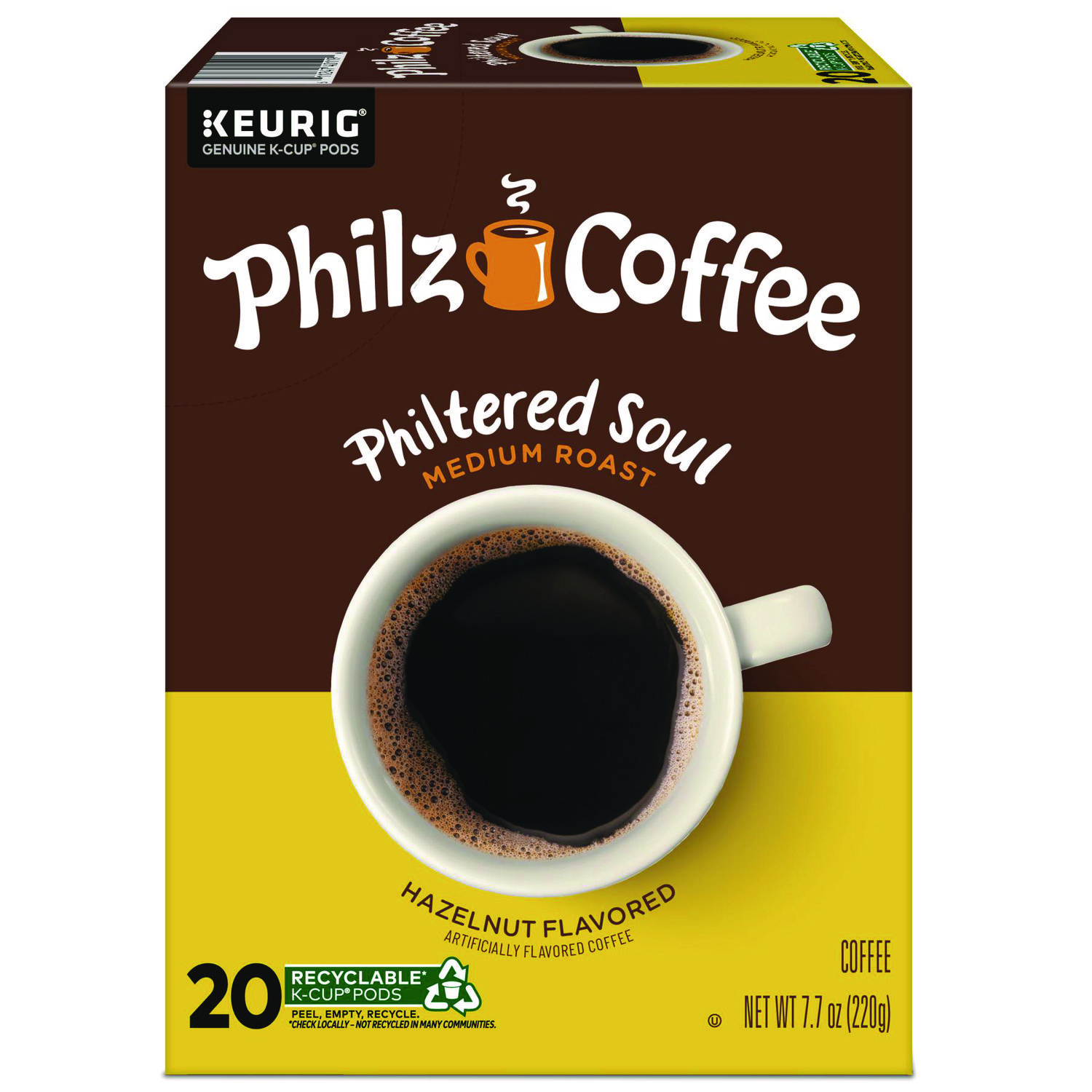 Philtered Soul K-Cups, Hazelnut, 20/Box