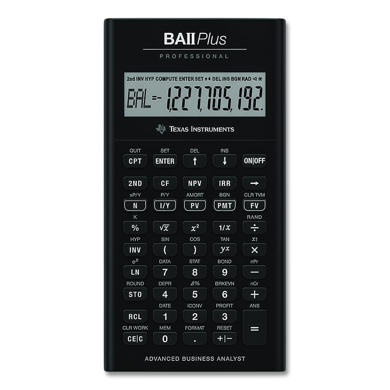 BAIIPlus PRO Financial Calculator, 10-Digit LCD - myEliteProducts