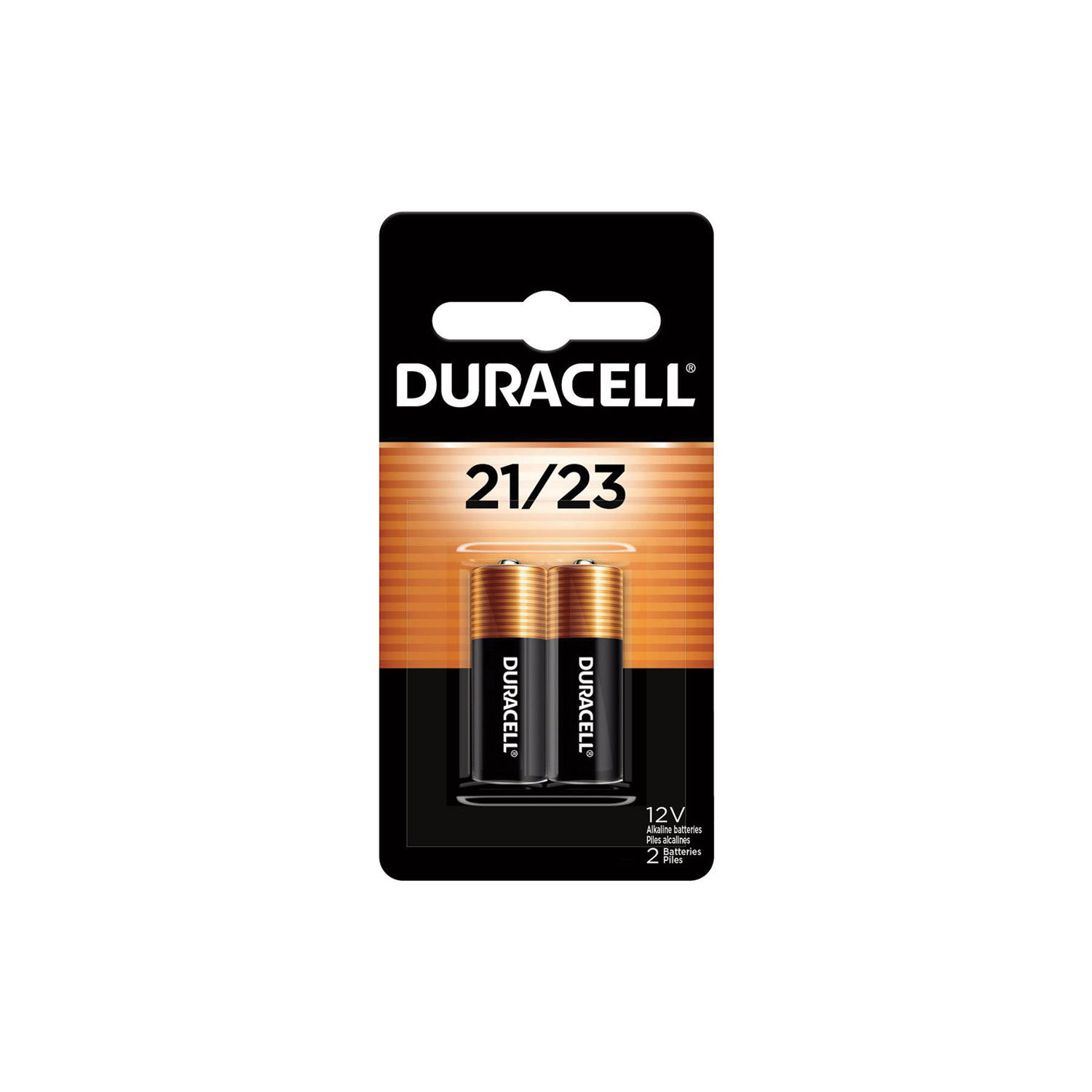 Duracell® Specialty Alkaline Battery, 21/23, 12 V, 2/Pack