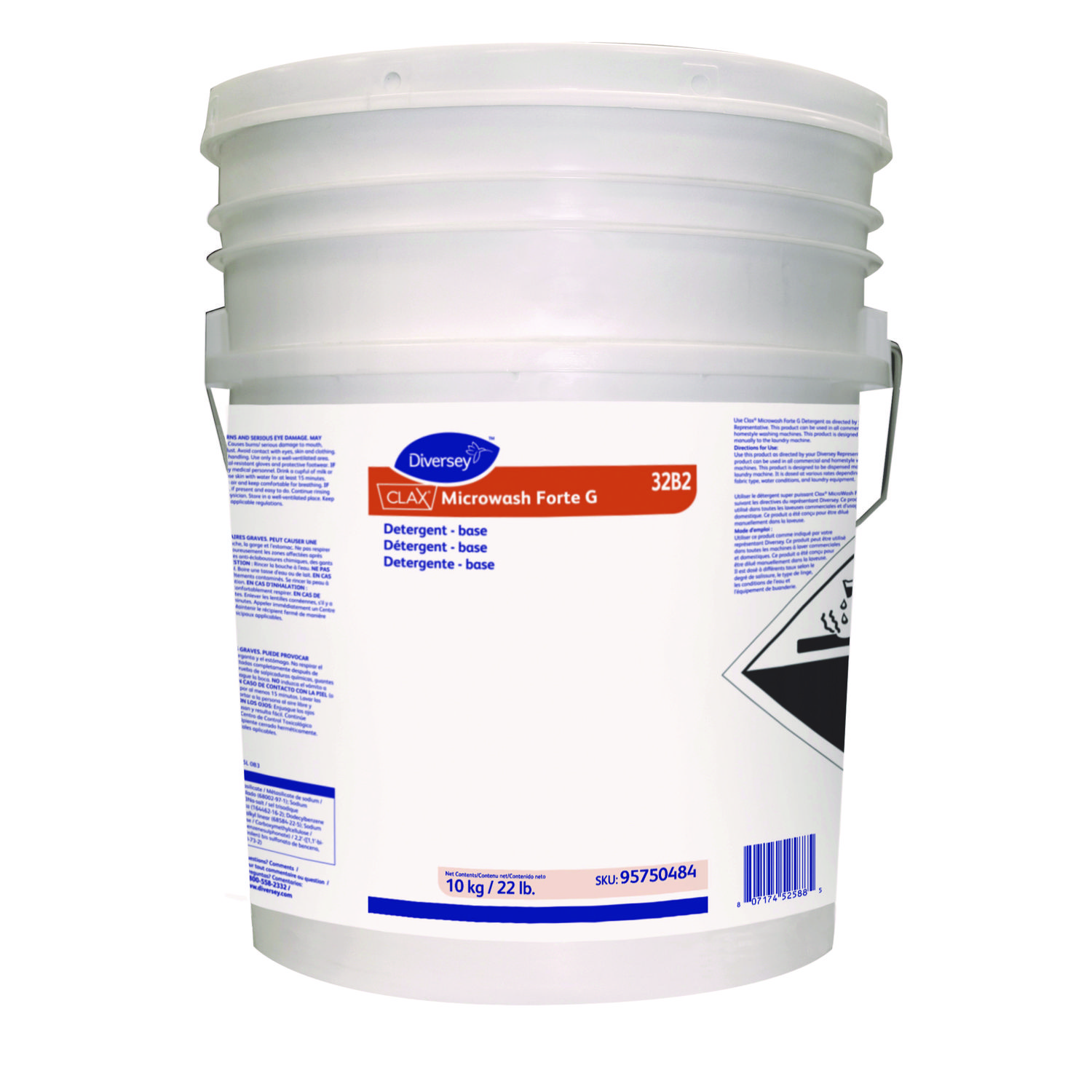 Microwash Forte G, 22.05 lb Pail