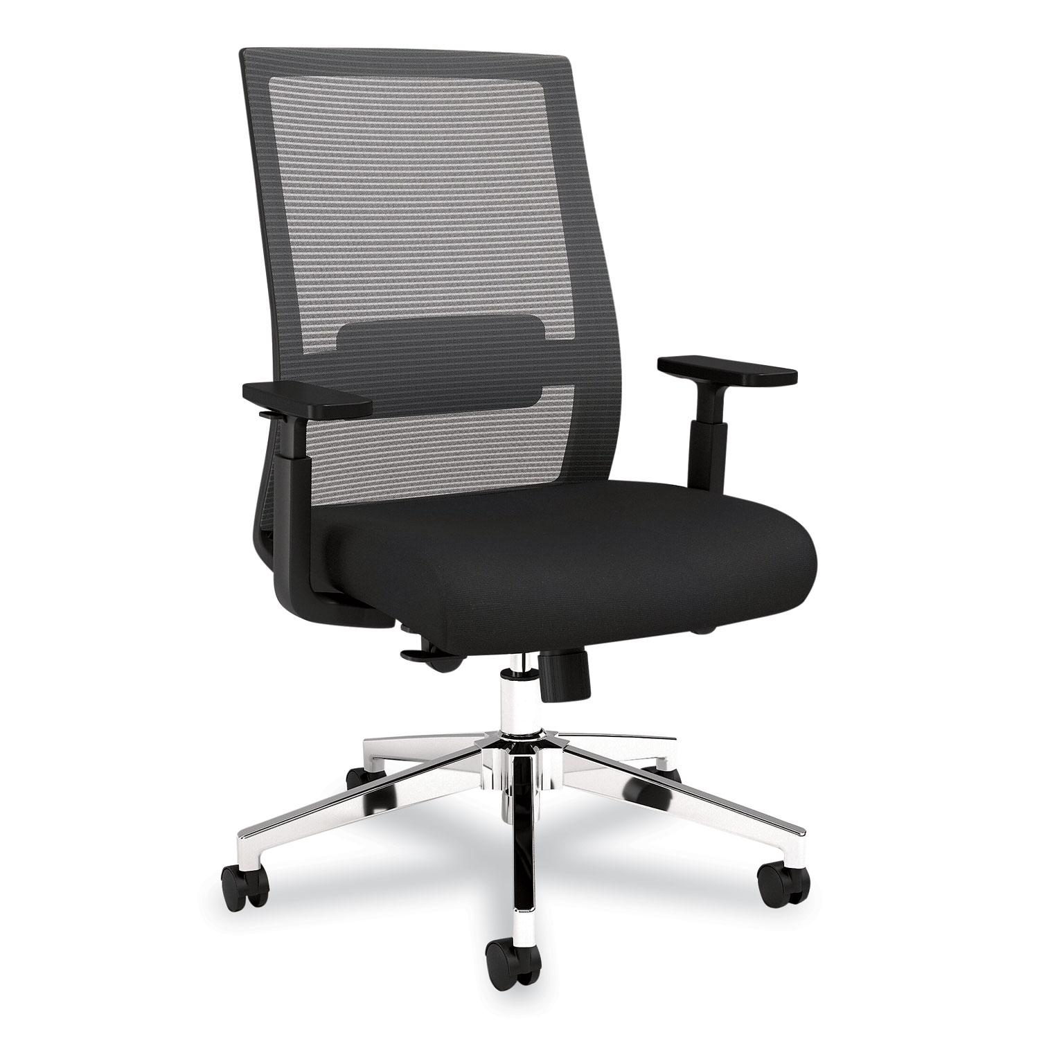 Alera Ashdale Ergonomic Fabric Swivel Task Chair, Supports 275 lb