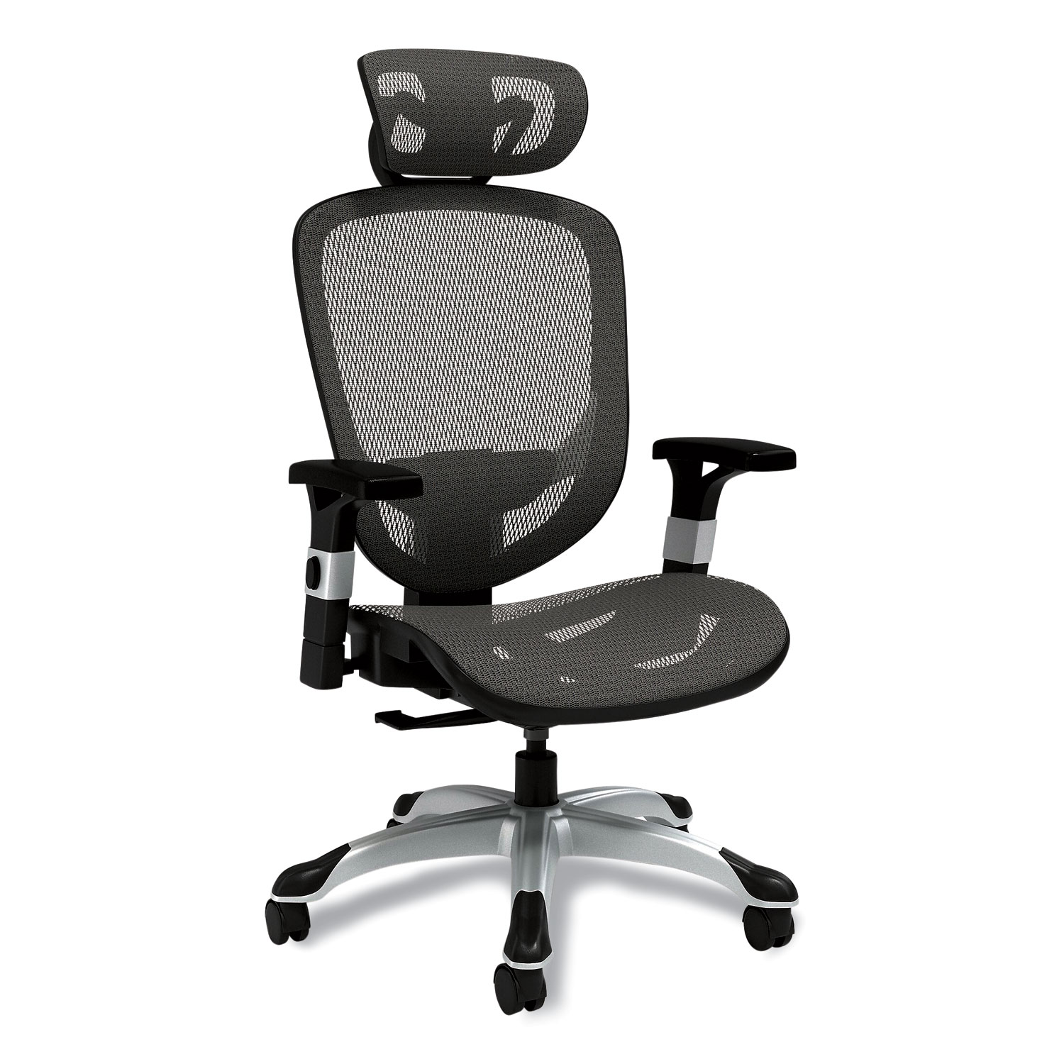 Alera Minerva Ergonomic Mesh Swivel Task Chair, Supports Up to