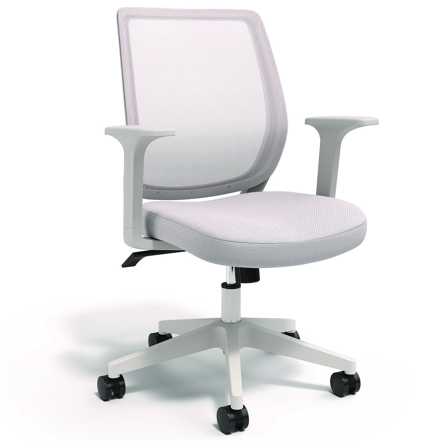 Alera Wessex Ergonomic Fabric Mesh Swivel Task Chair, Supports 275