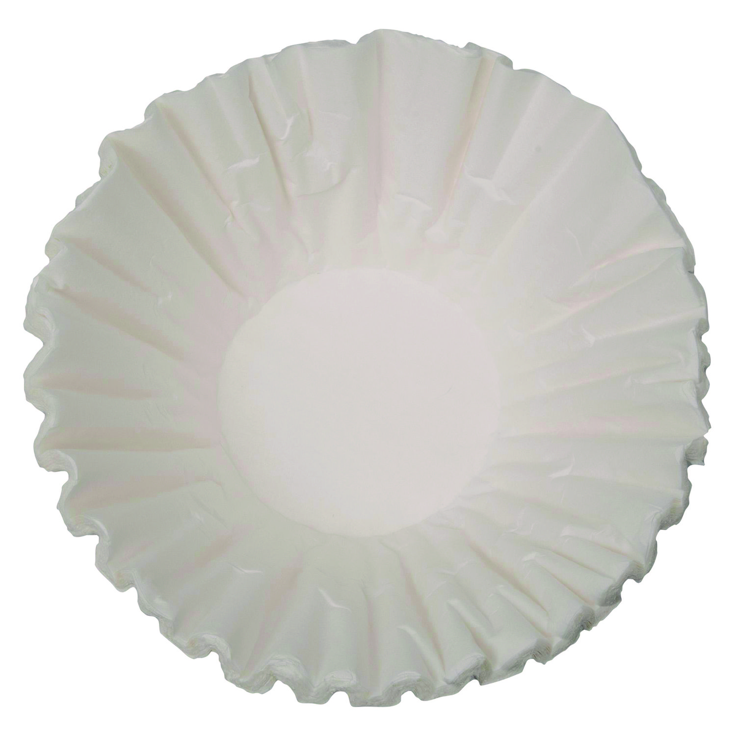 Commercial Coffee Filters, 12 Cup Size, Flat Bottom, 500/Bag, 2 Bags/Carton  - Office Source 360
