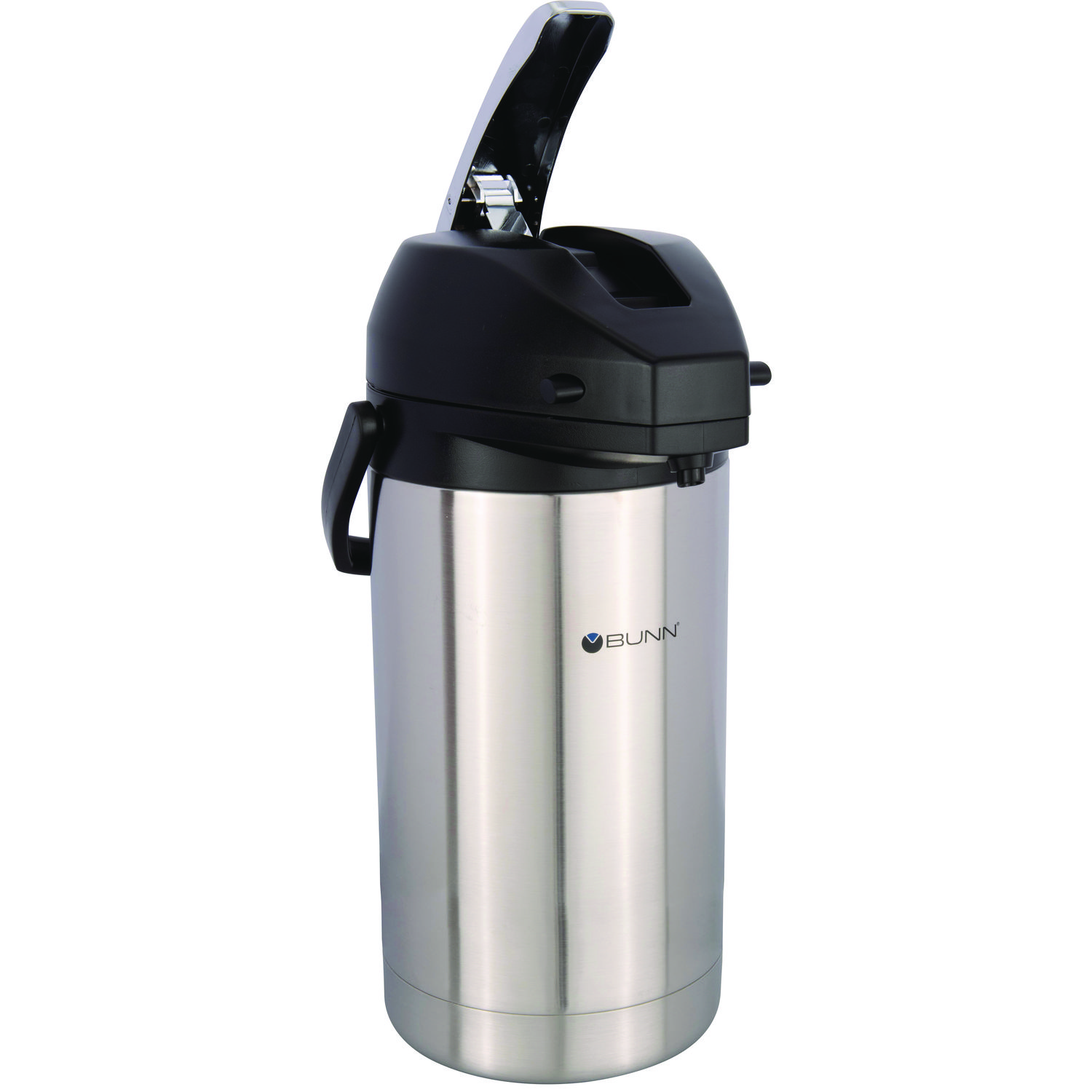 3 Liter Lever Action Airpot, Stainless Steel/Black