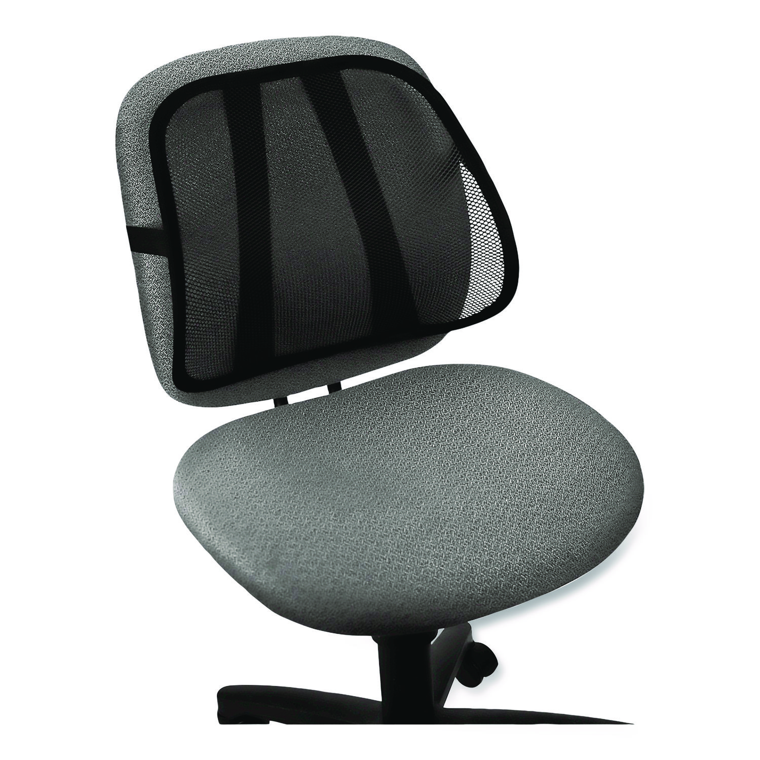 Office Suites Mesh Back Support, 17.75 x 5 x 15, Black - TonerQuest