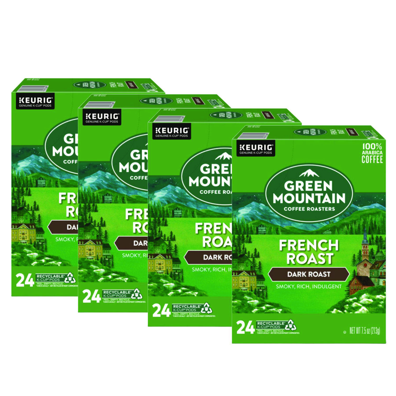 French Roast Coffee K-Cups, 96/Carton