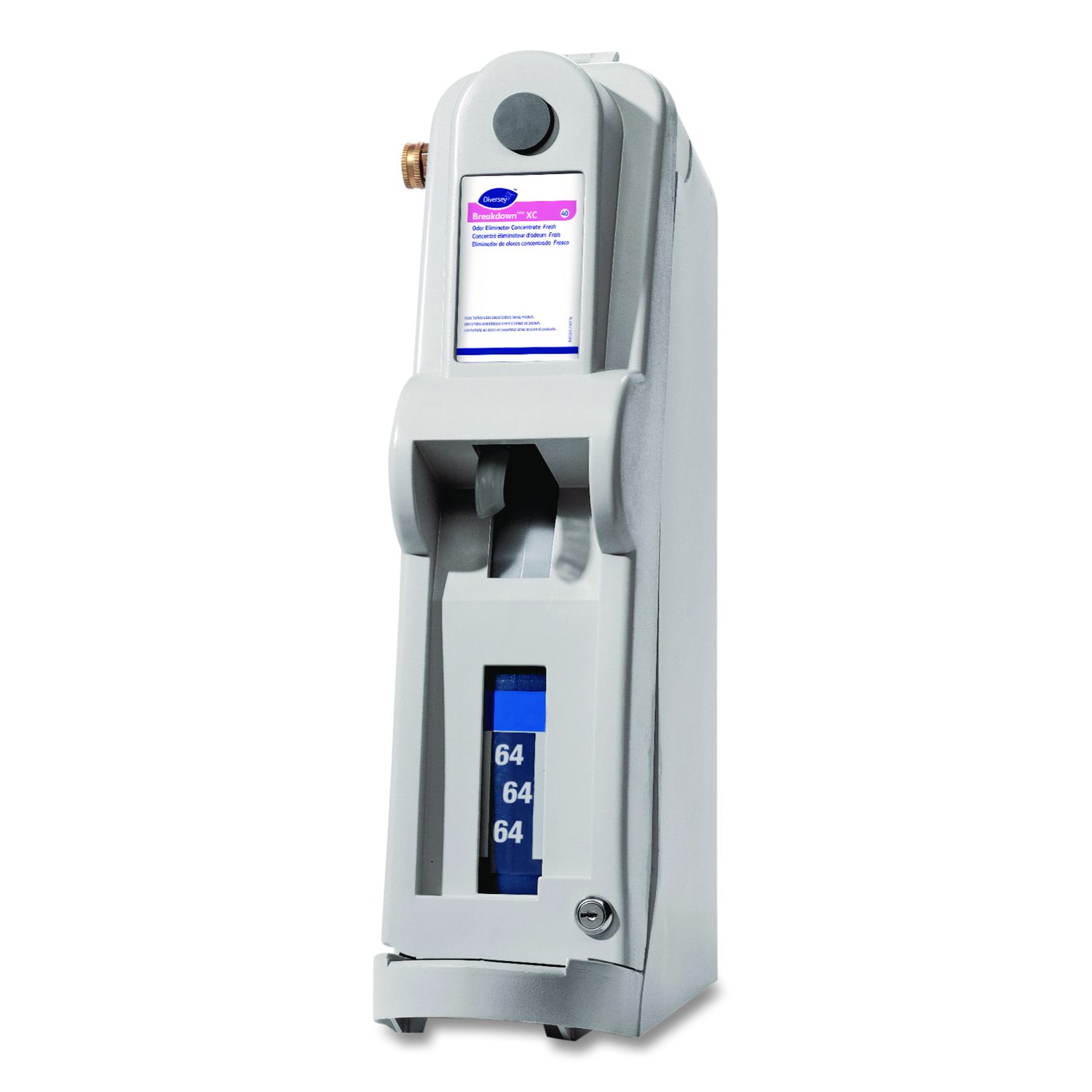 Command Center Dispensing System, 1 Button, E-Gap Bottle Fill, Gray