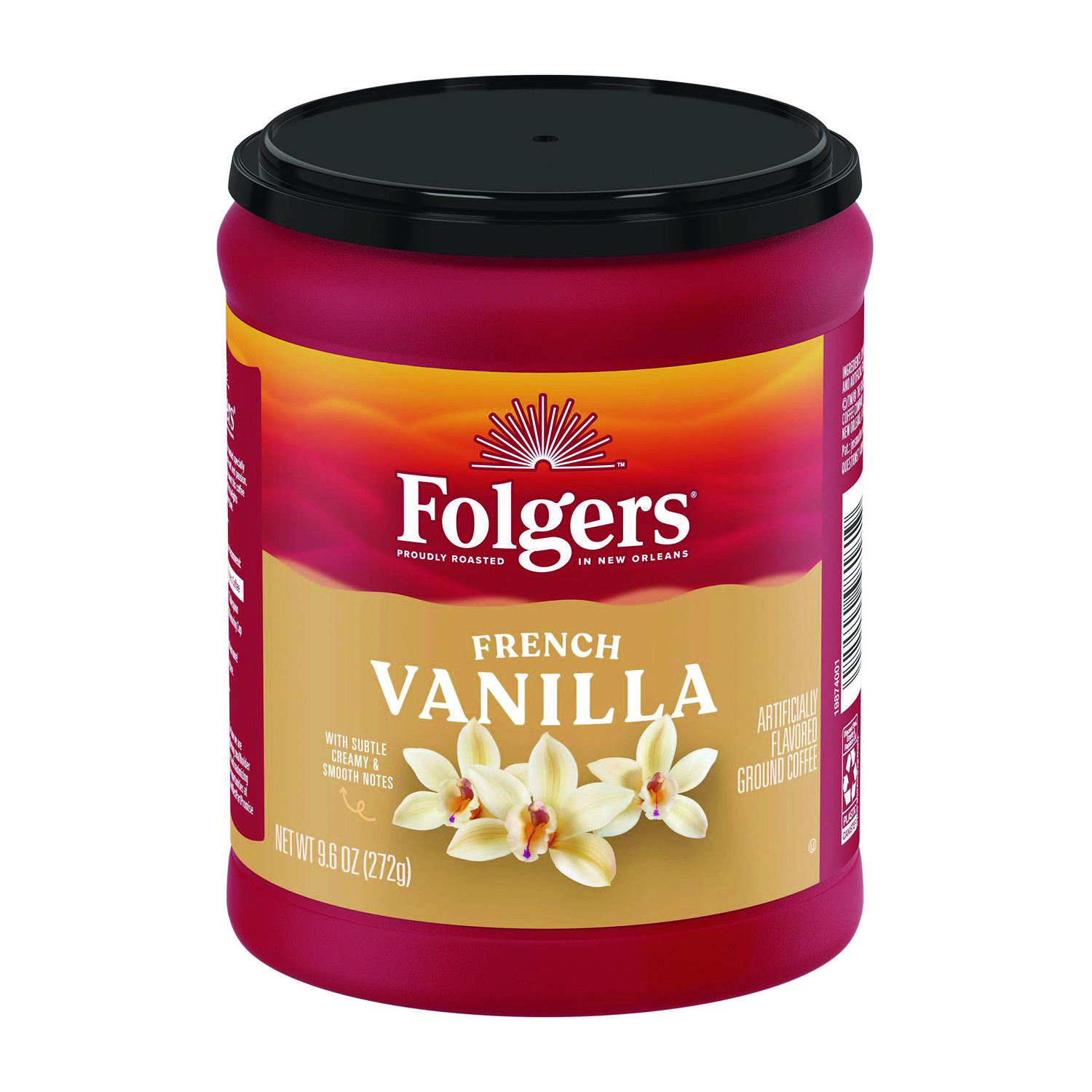 Folgers® Coffee, French Vanilla, 9.6 oz Can