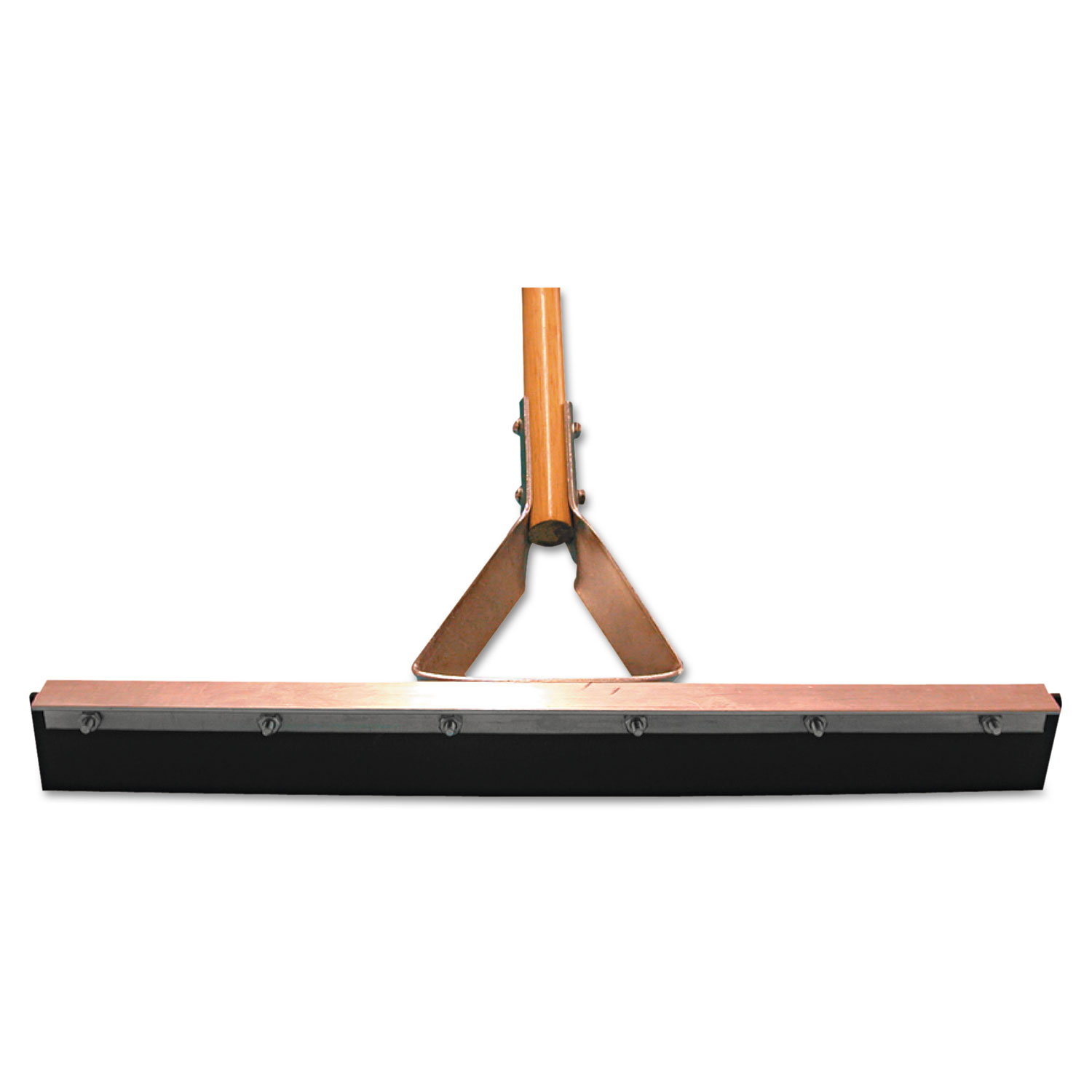 Straight Squeegee with Steel Bracket Handle, 24 Blade