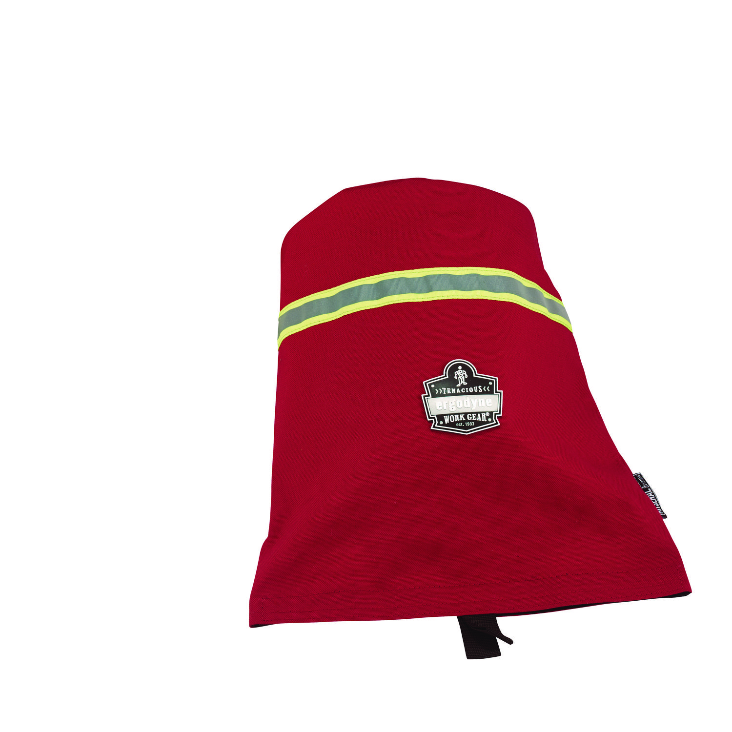 Arsenal 5082 SCBA Mask Bag with Hook-and-Loop Closure, Fleece Lining, 8.5 x 8.5 x 14, Red