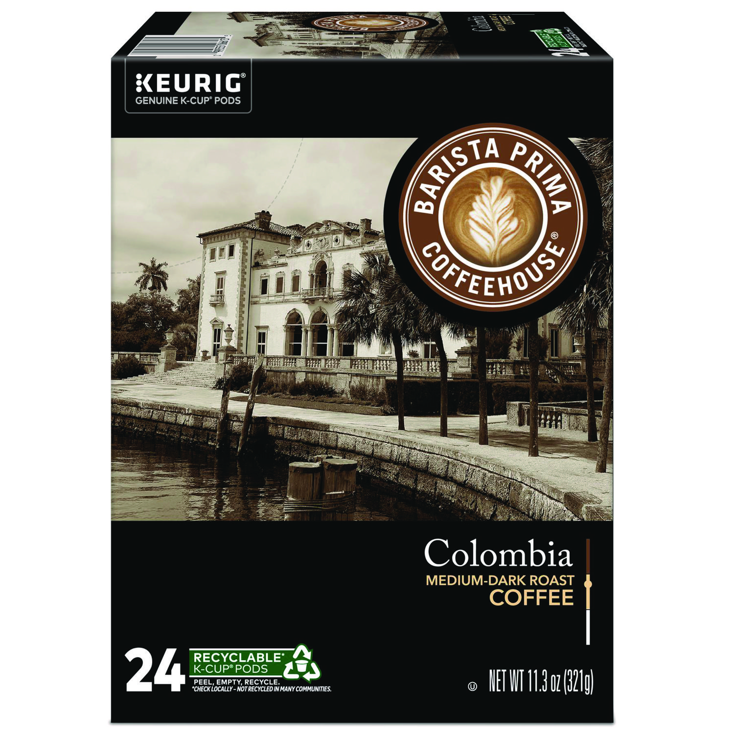 Colombia K-Cups Coffee Pack, 24/Box