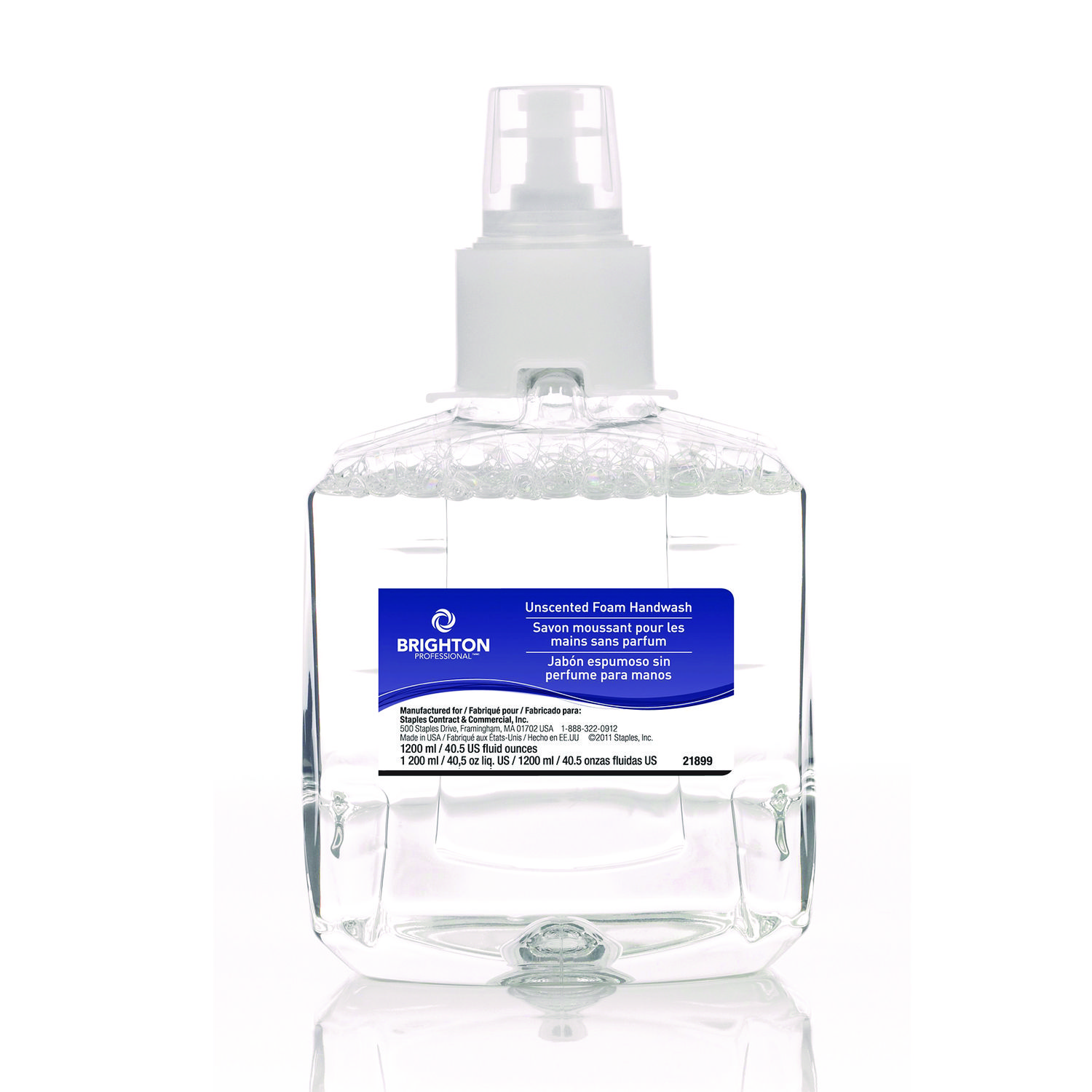 Brighton Professional™ LTX-12 Hand Soap Refill, Unscented, 1,200 mL, 2/Carton