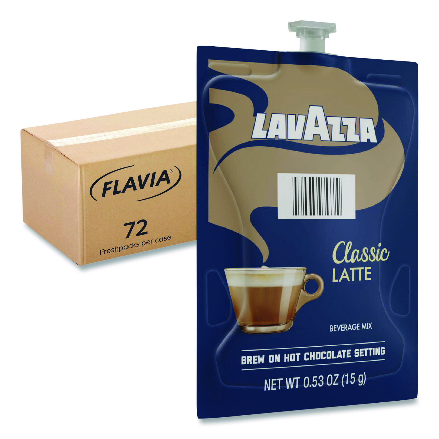 FLAVIA® Lavazza Classic Latte, 72/Carton