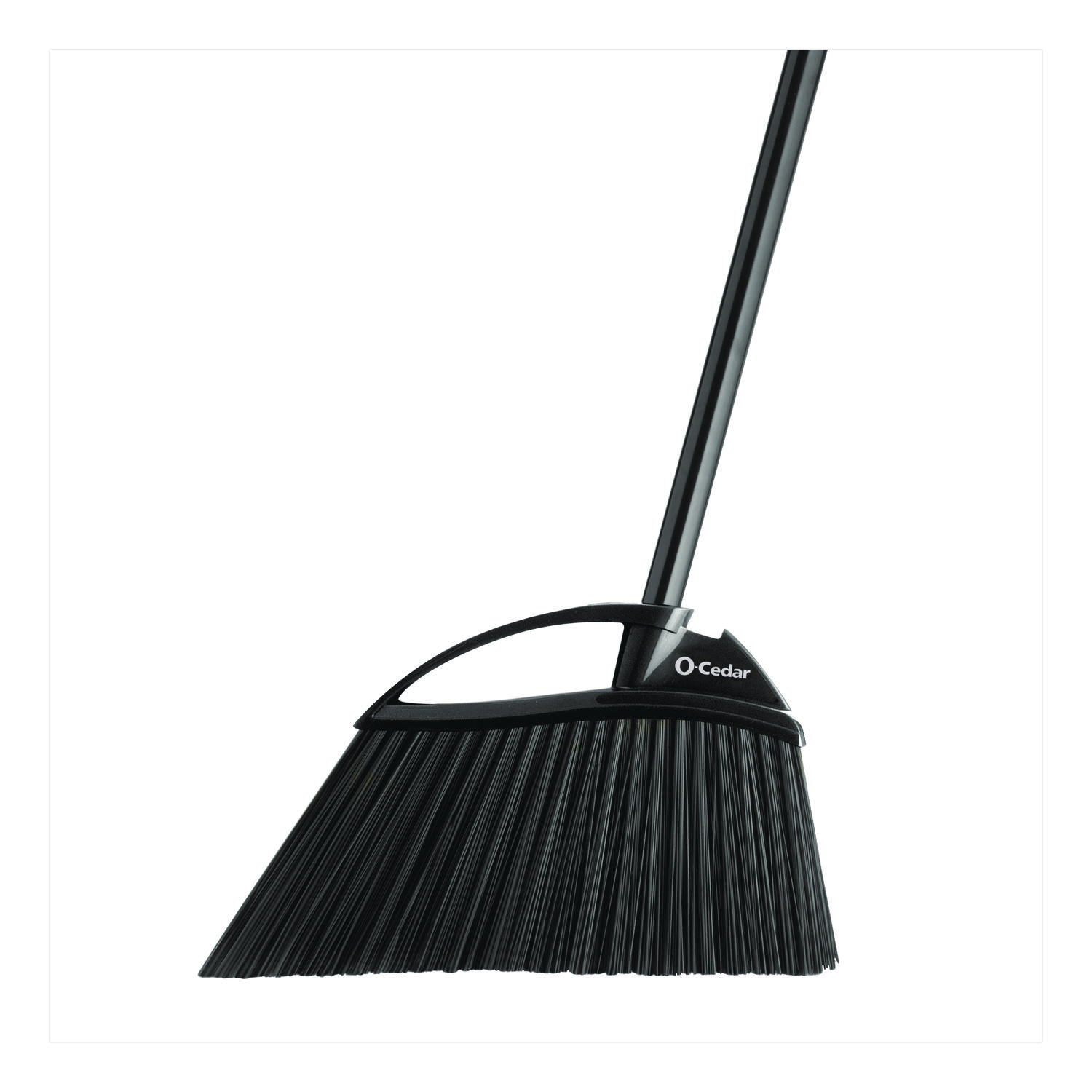 Outdoor PowerCorner Angle Broom, 55" Length, Black/Gray