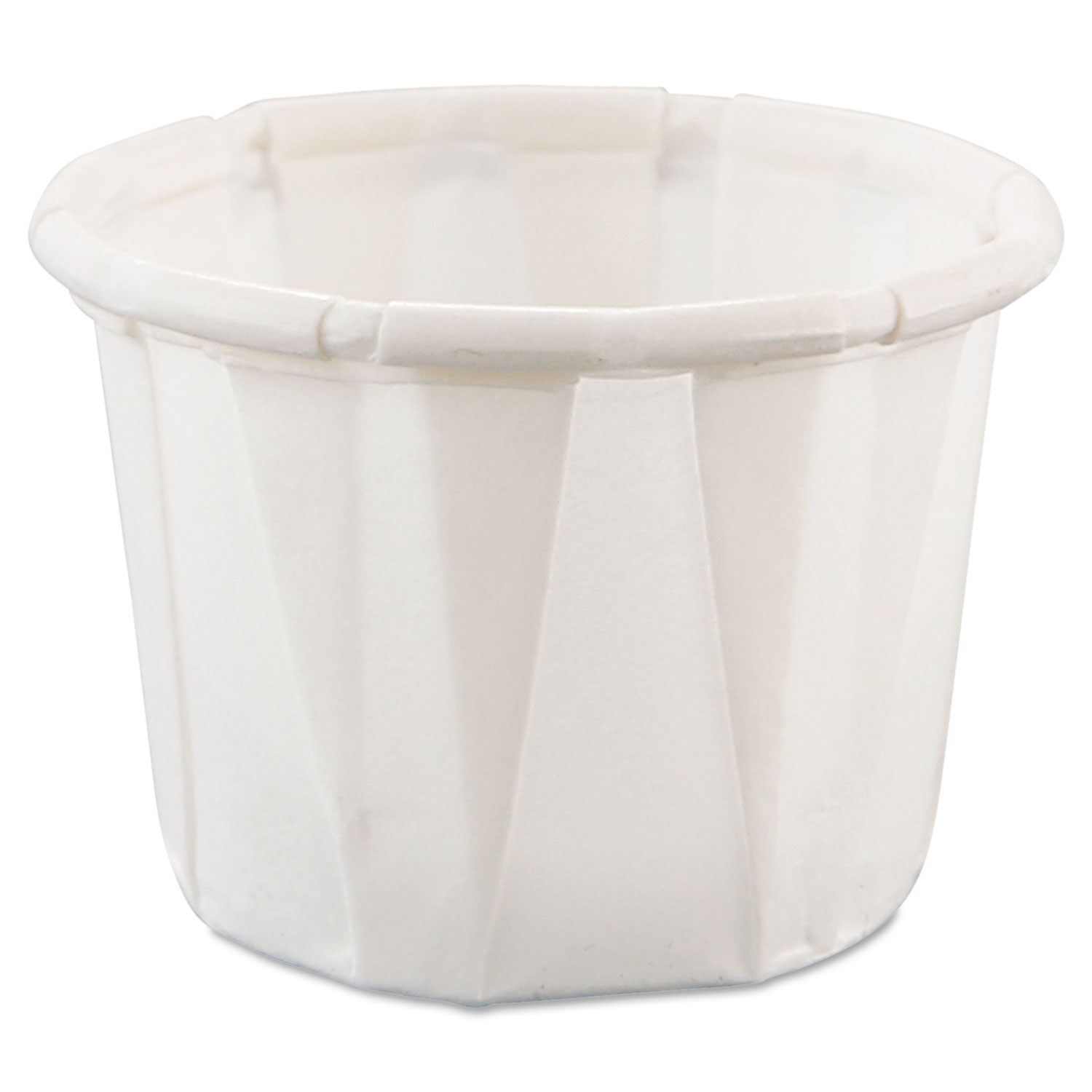  Dart 050-2050 Paper Portion Cups, .5oz, White, 250/Bag, 20 Bags/Carton (SCC050) 