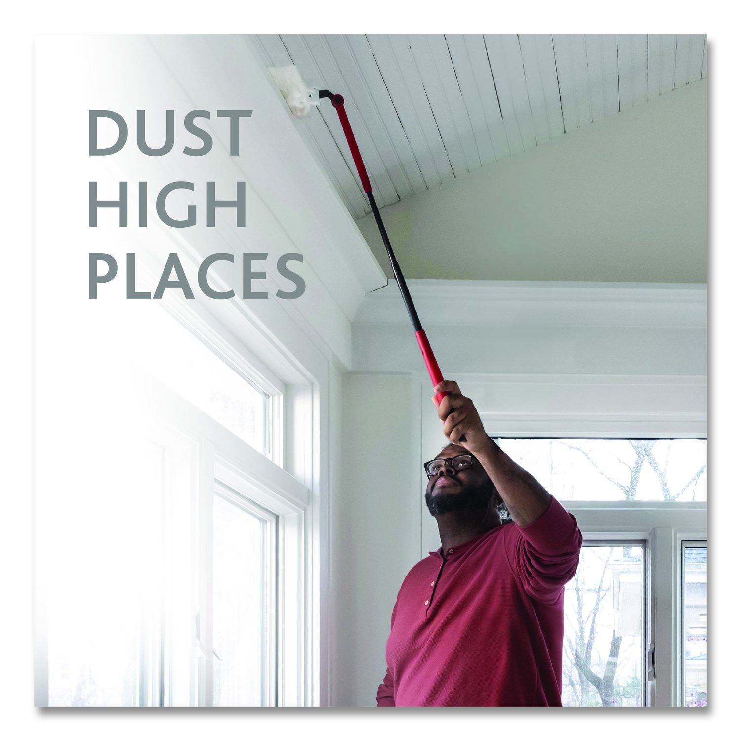 Flex and Catch Duster Heavy-Duty Refills, Polyester, White, 10/Pack ...