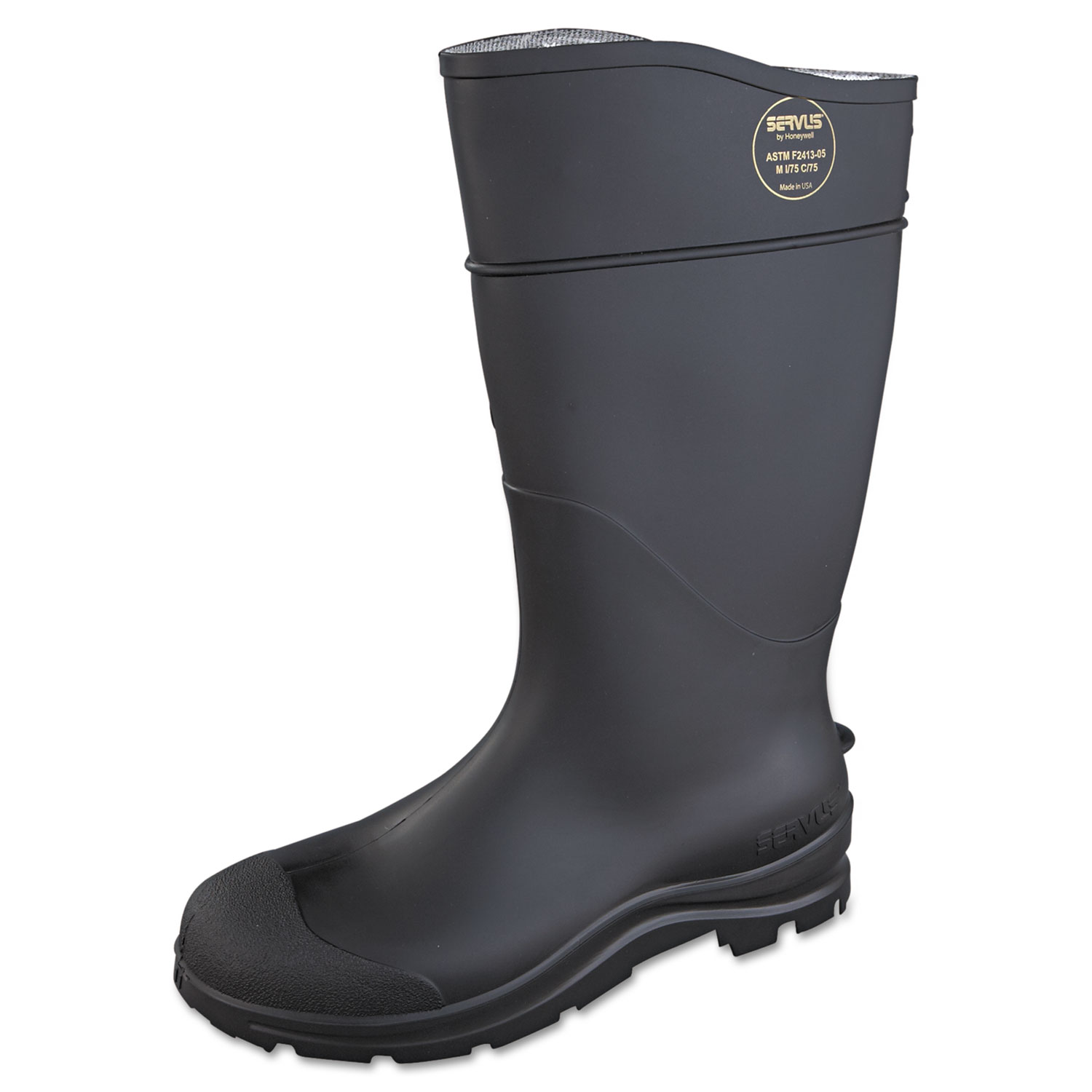  SERVUS by Honeywell 18821-BLM-110 CT Safety Knee Boot with Steel Toe, Black, Pair (SVS1882111) 