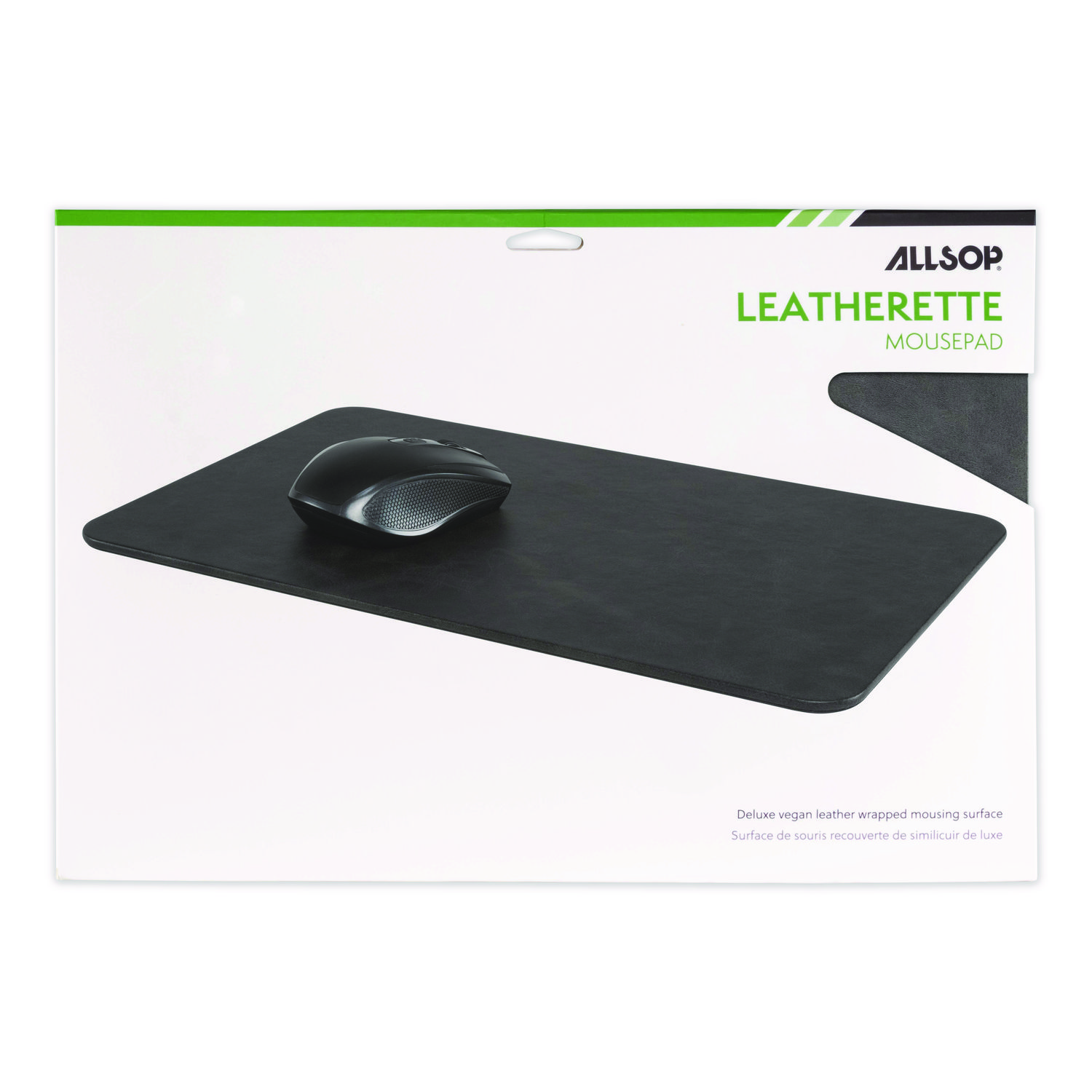 Allsop® Mouse Pad, 14.2 x 8.66 x 0.25, Black