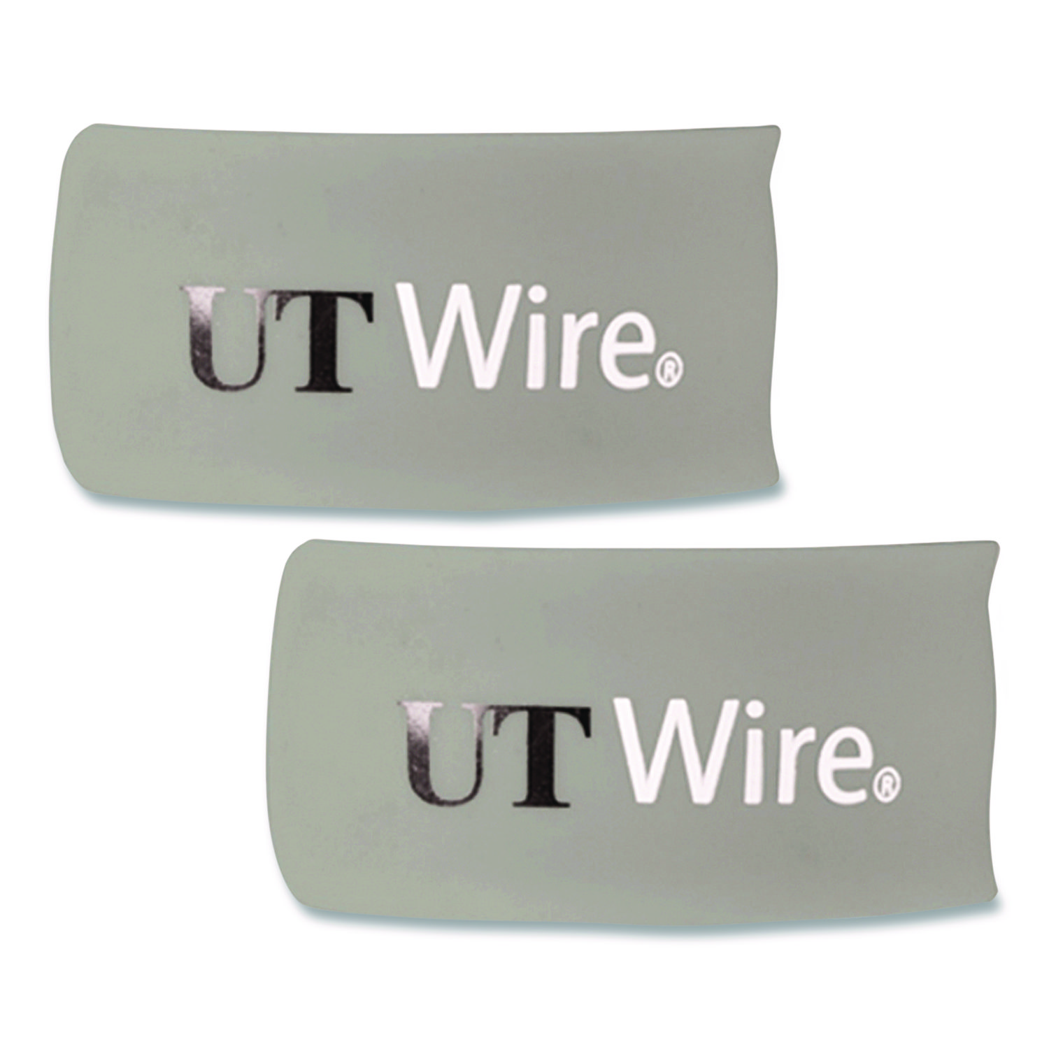 Speedy-Wrap Magnetic Cable Wrap, 0.82" x 10", Gray, 2/Pack