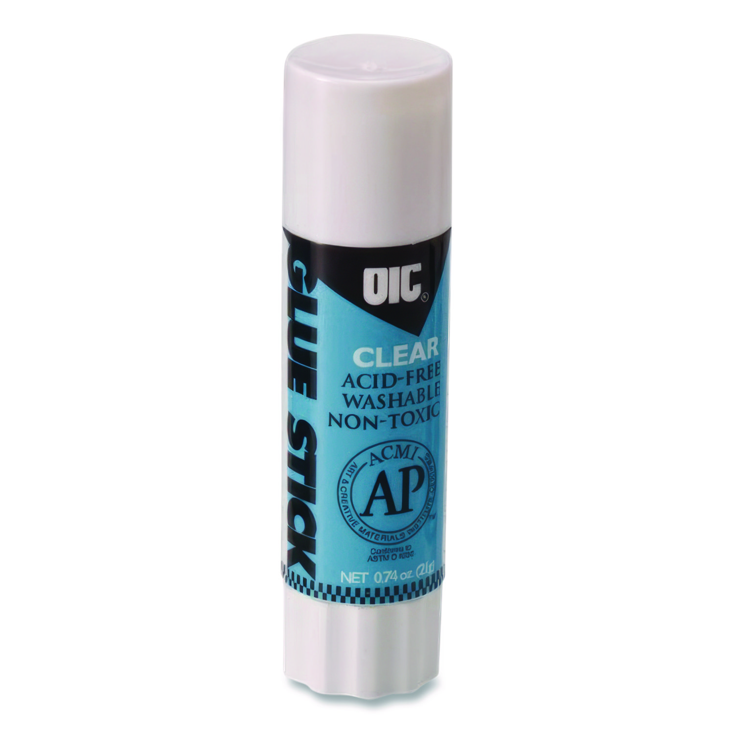 Glue Stick, 0.74 oz, Dries Clear