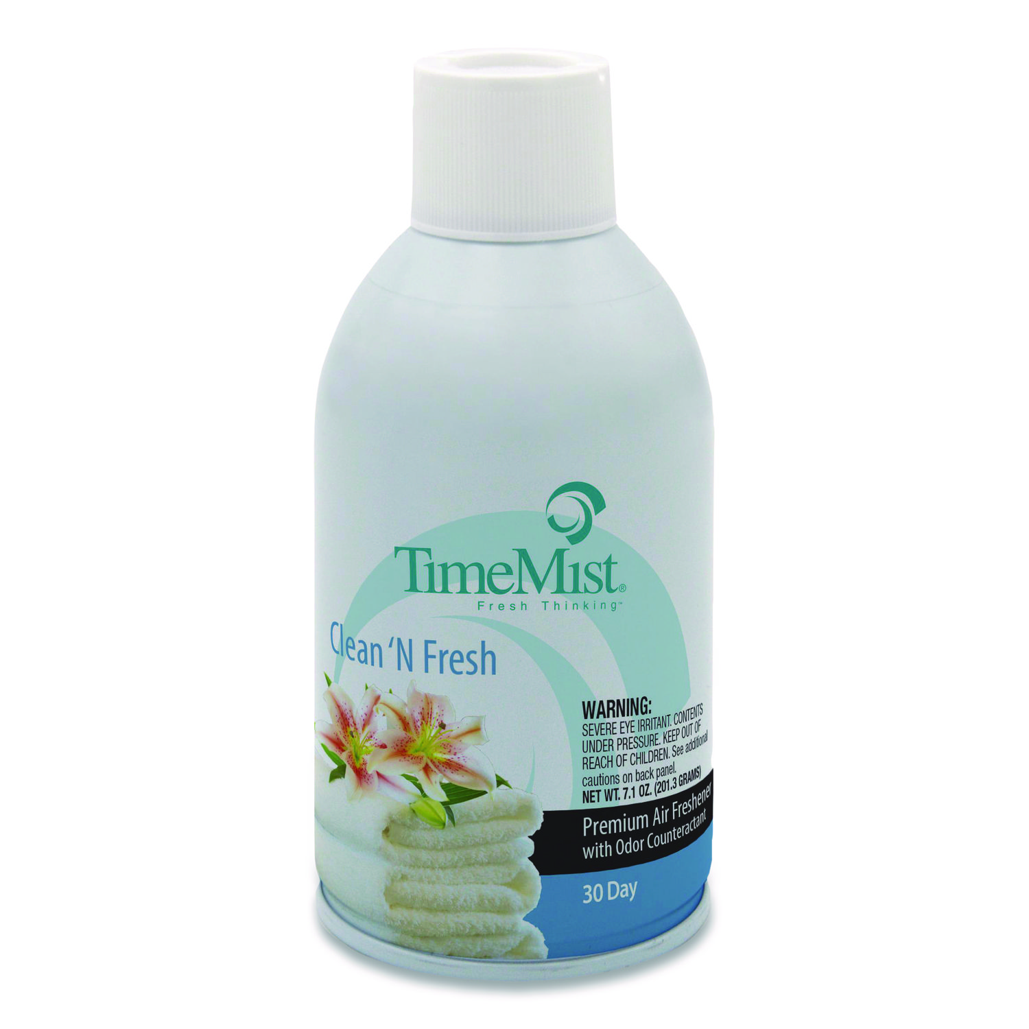 Premium Metered Air Freshener Refill, Clean N Fresh, 7.1 oz Aerosol Spray