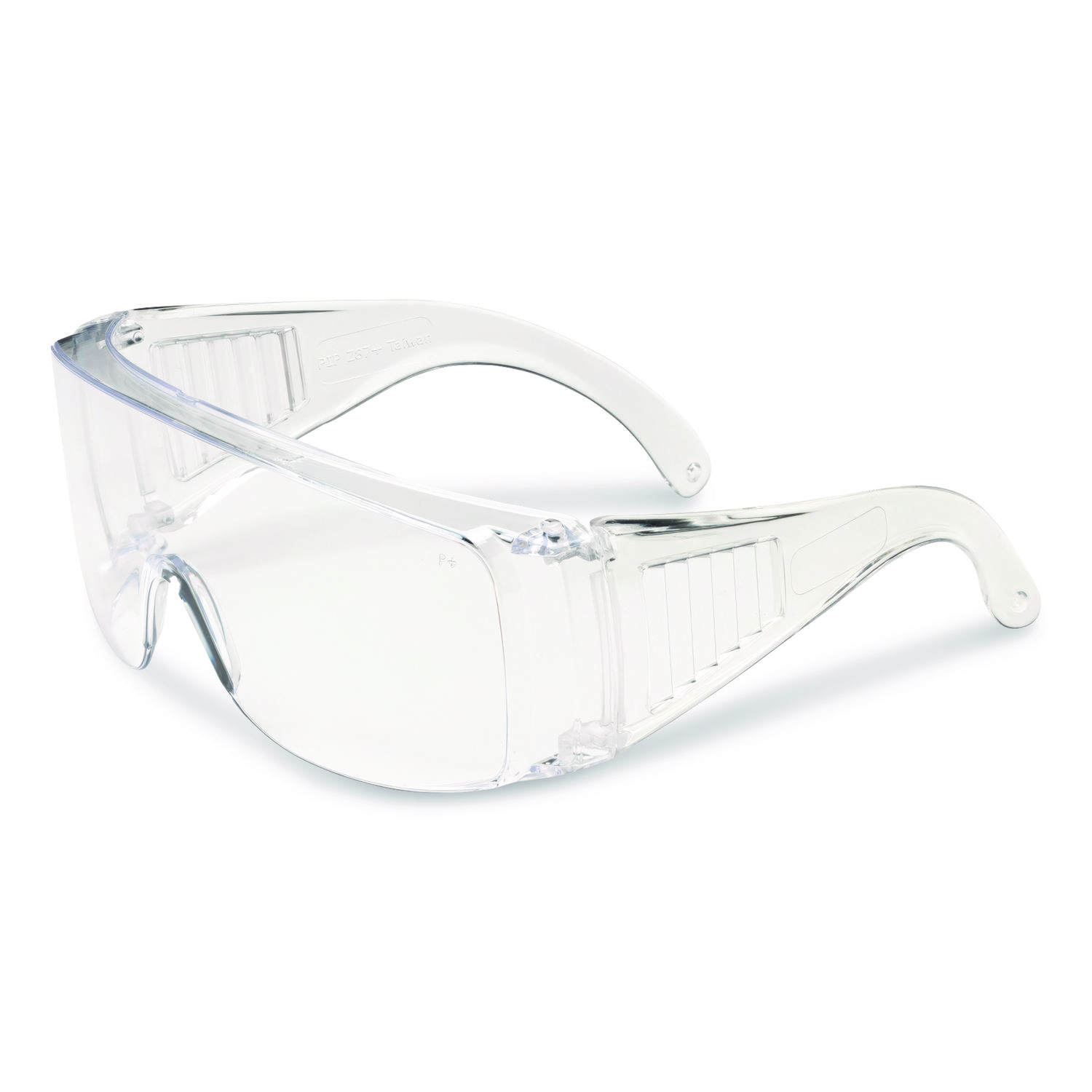 The Scout OTG Rimless Safety Glasses, Frameless OTG, Clear Single Lens