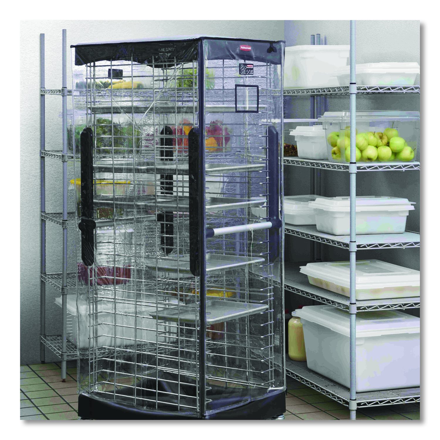 Rubbermaid® Commercial End Loader Rack for Food Boxes and Sheet Pans ...