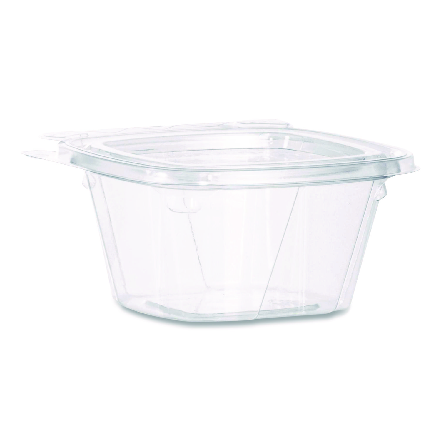 ClearPac SafeSeal Tamper-Resistant, Tamper-Evident Containers, 3.72 x 4.2 x 1.97, Clear, Plastic, 400/Carton