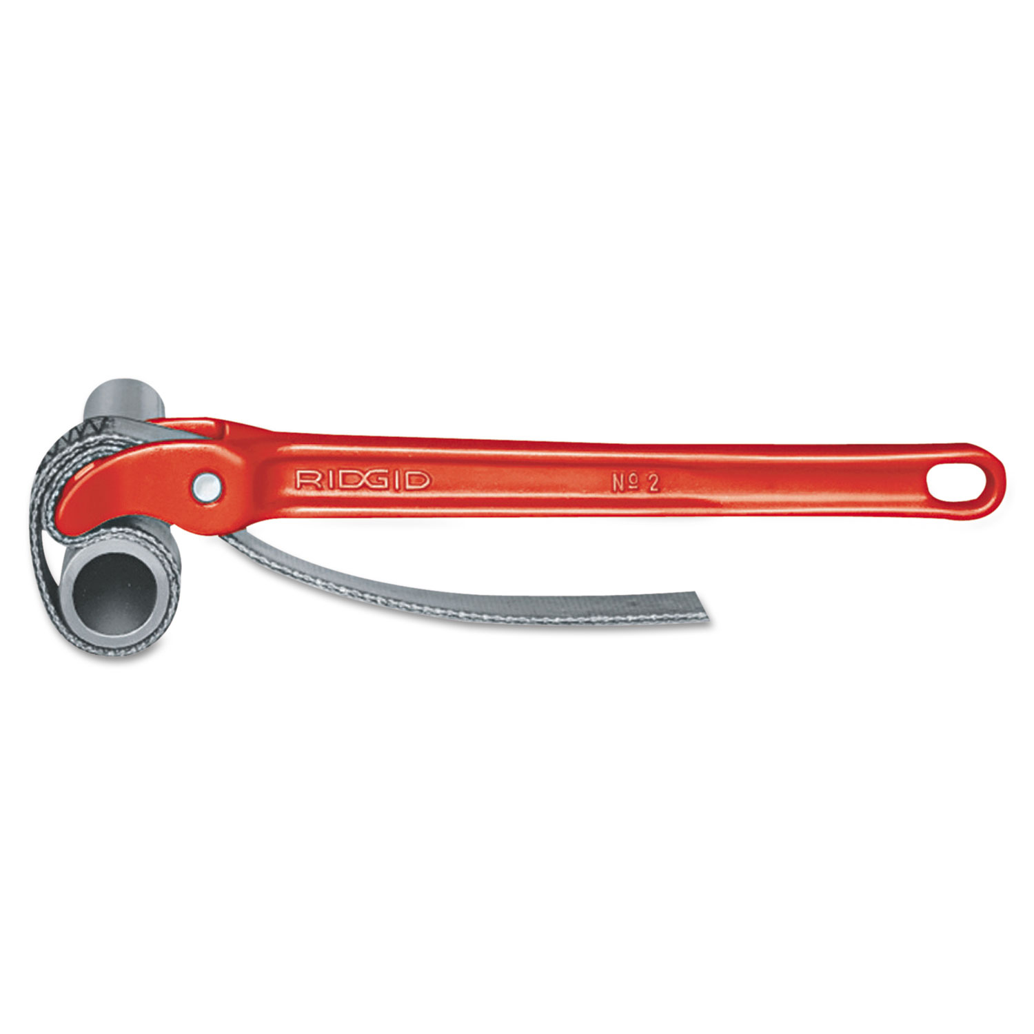 RIDGID Strap Wrench, 18 Long, 29 1/4 x 1 3/4 Strap, 7 Capacity