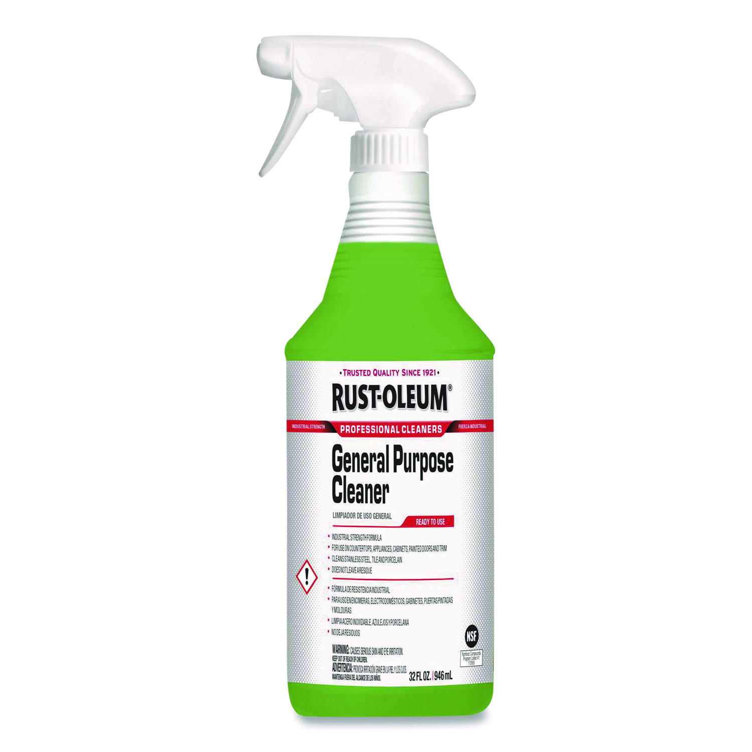 Professional General Purpose Cleaner, 32 oz Spray Bottle, 6/Carton
