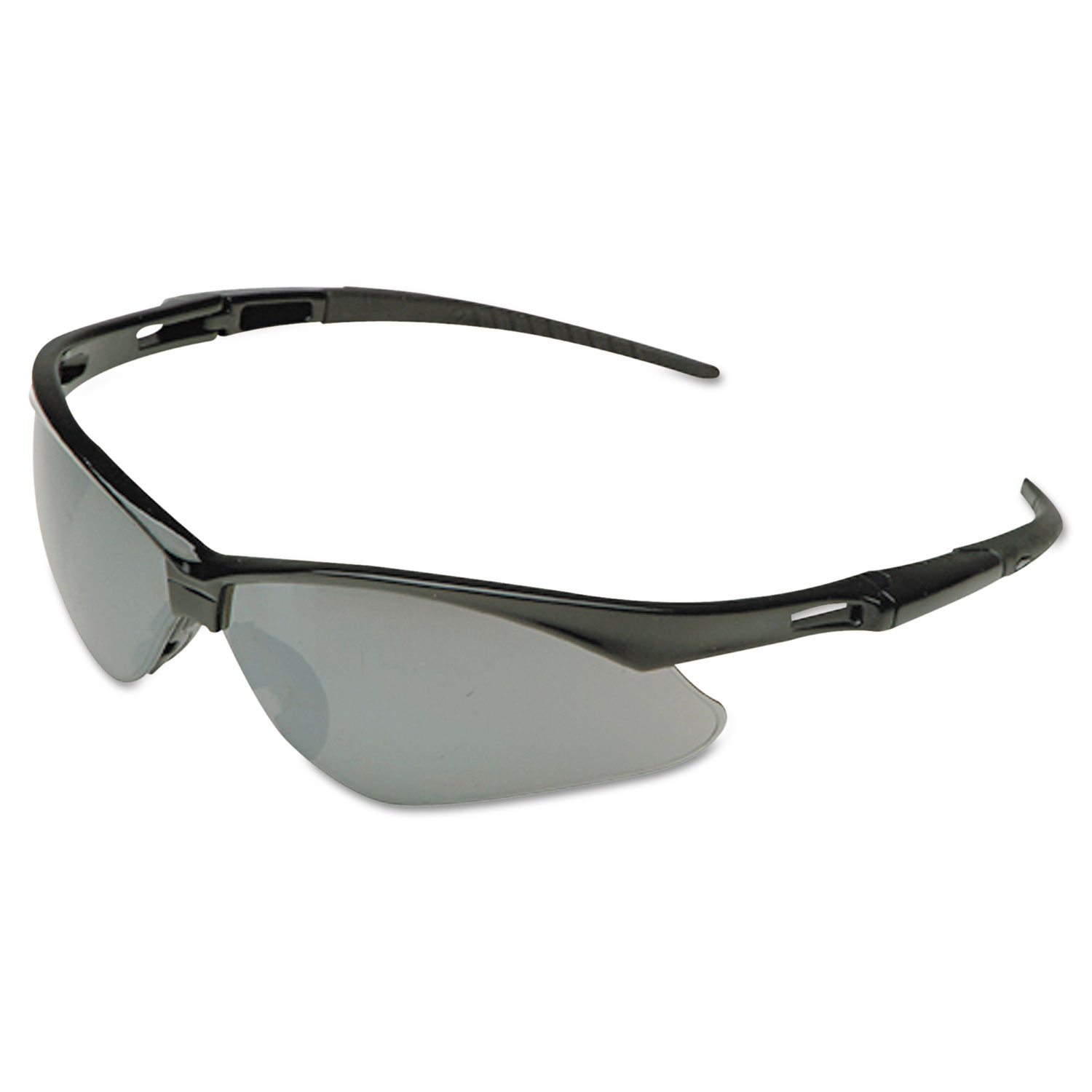 KleenGuard™ Nemesis Safety Glasses, Black Frame, Shade 3.0 IR/UV Lens