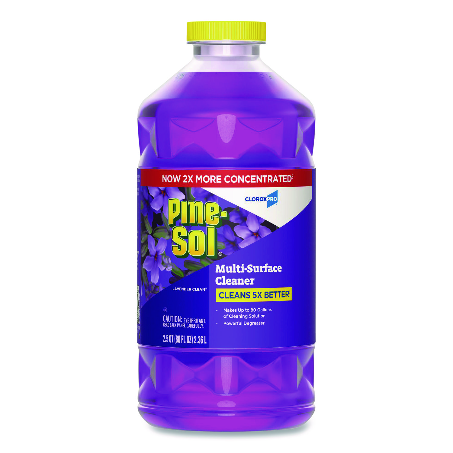 CloroxPro Multi-Surface Cleaner Concentrated, Lavender Clean Scent, 80 oz Bottle