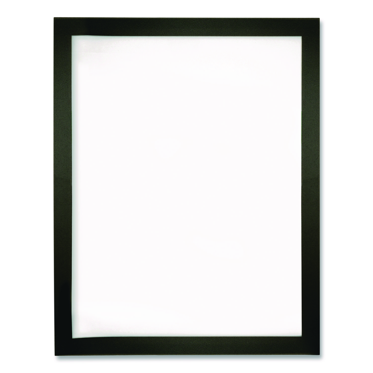 Indoor Window Sign Holder, 8.5 x 11 Insert, Black Frame, 5/Pack