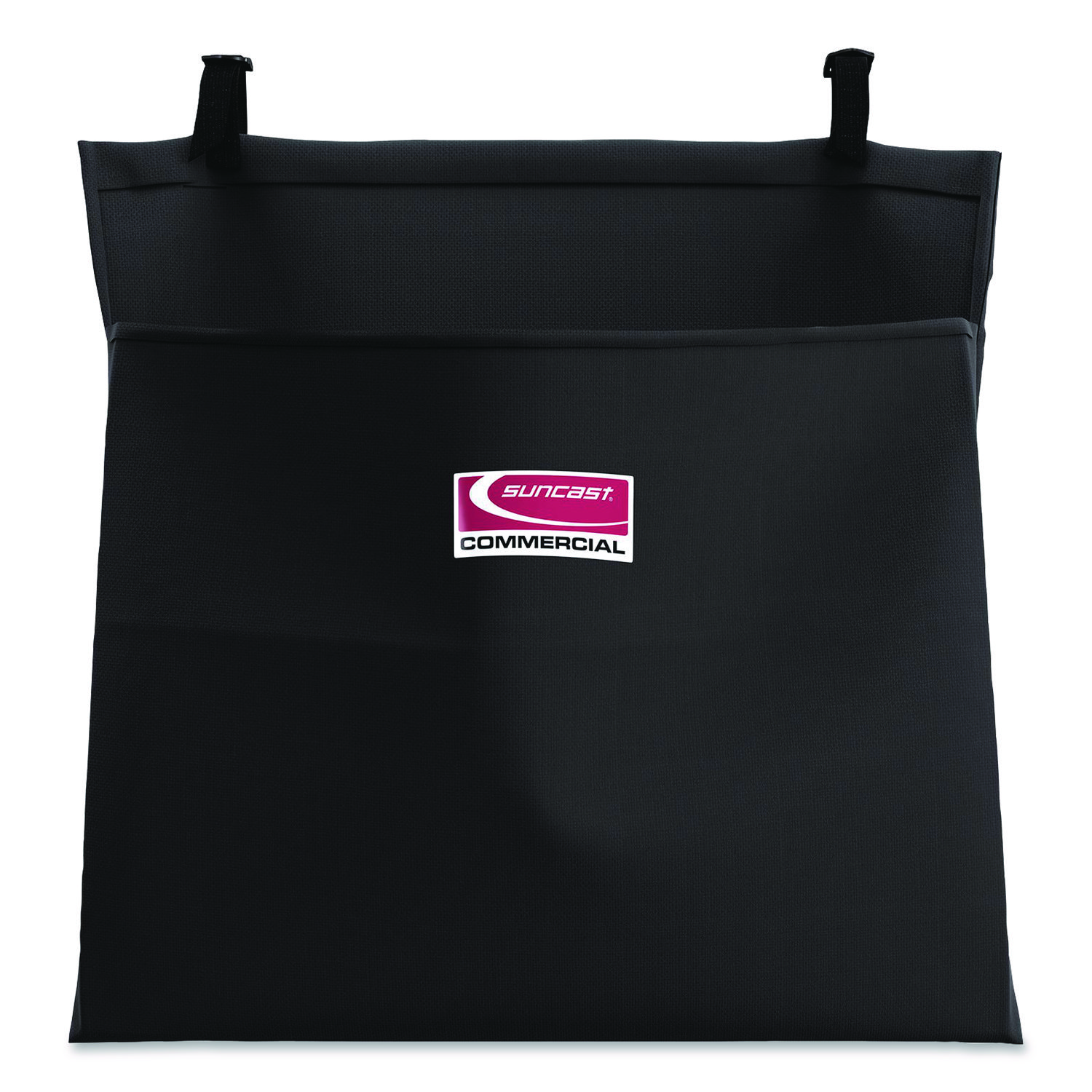 Amenity Bag for Suncast Commercial Full-Size and Compact-Size Housekeeping Carts, 2 gal, 19.5" x 1.51" x 21.36", Black