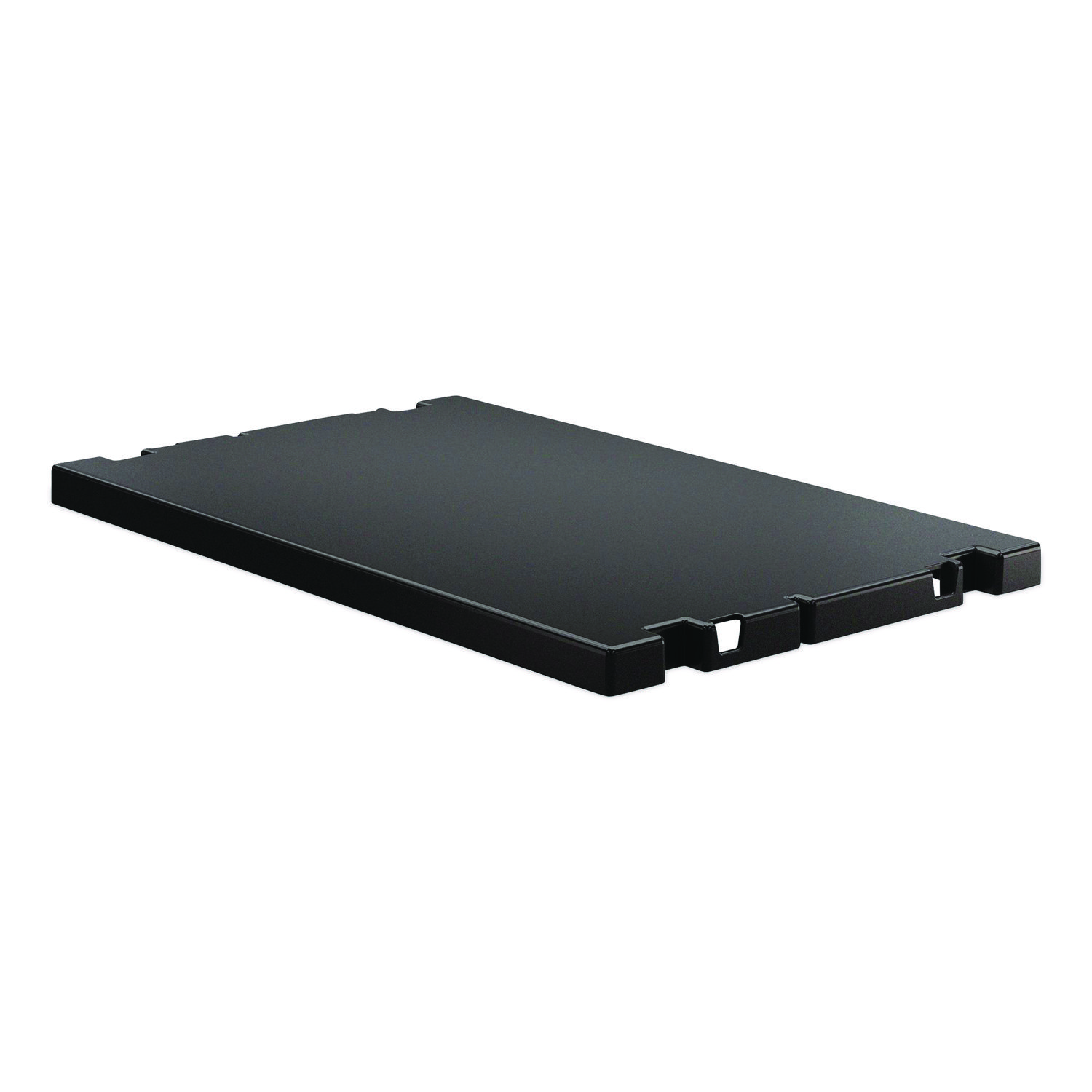 Adjustable Shelf for Suncast Commercial Full-Size Housekeeping Carts HKC1000/HKC2000, Plastic, Black