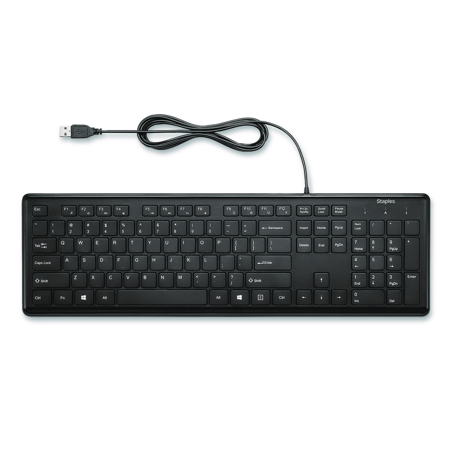 Wired Keyboard, Black
