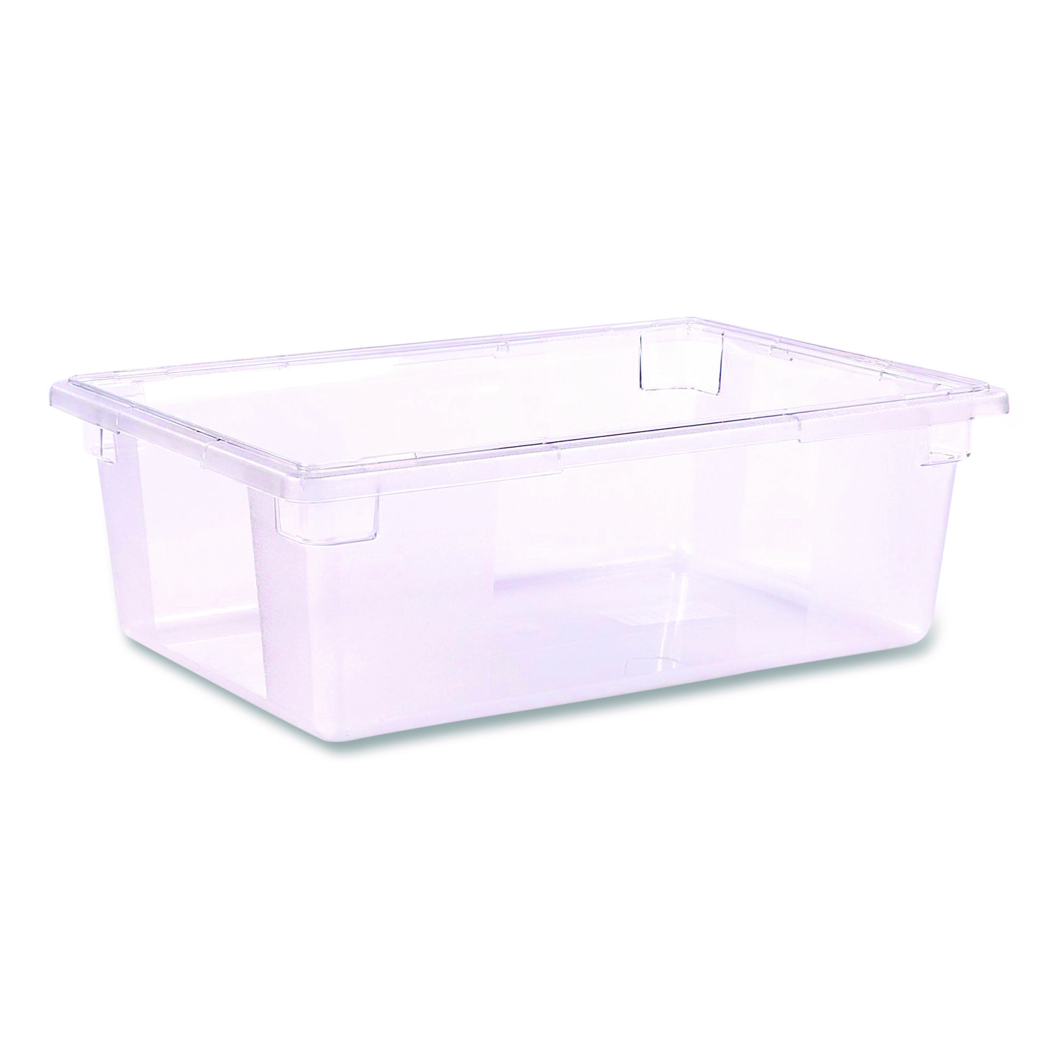 StorPlus Polycarbonate Food Storage Container, 12.5 gal, 18 x 26 x 9, Clear, Plastic