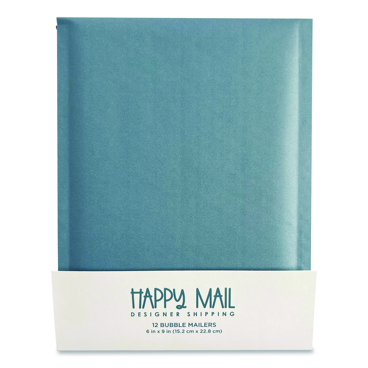 Self-Sealing Bubble Mailer, 6 x 9, Blue, 12/Pack