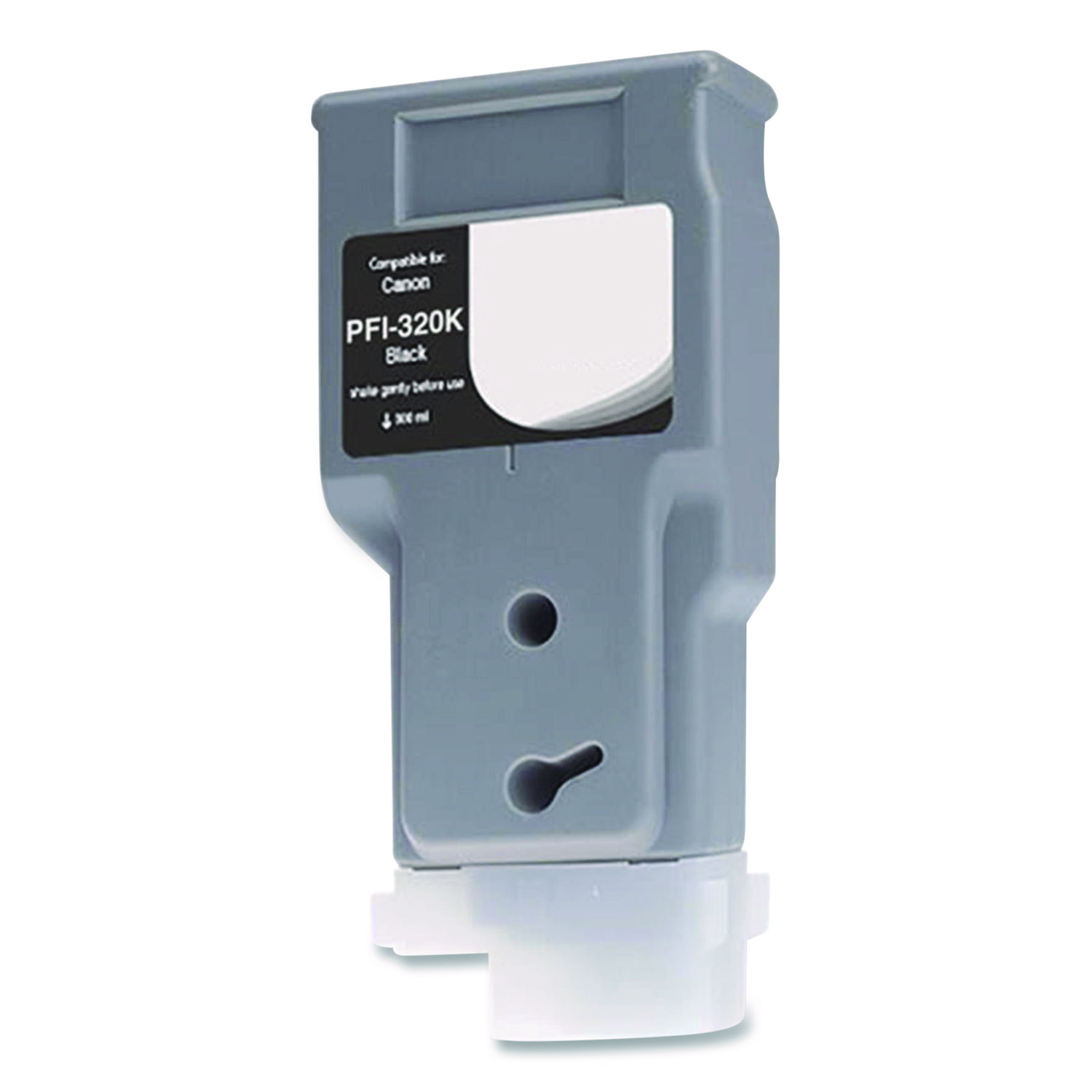 Compatible Black Ink, Replacement for PFI-320 (PFI-320BK), 330 mL