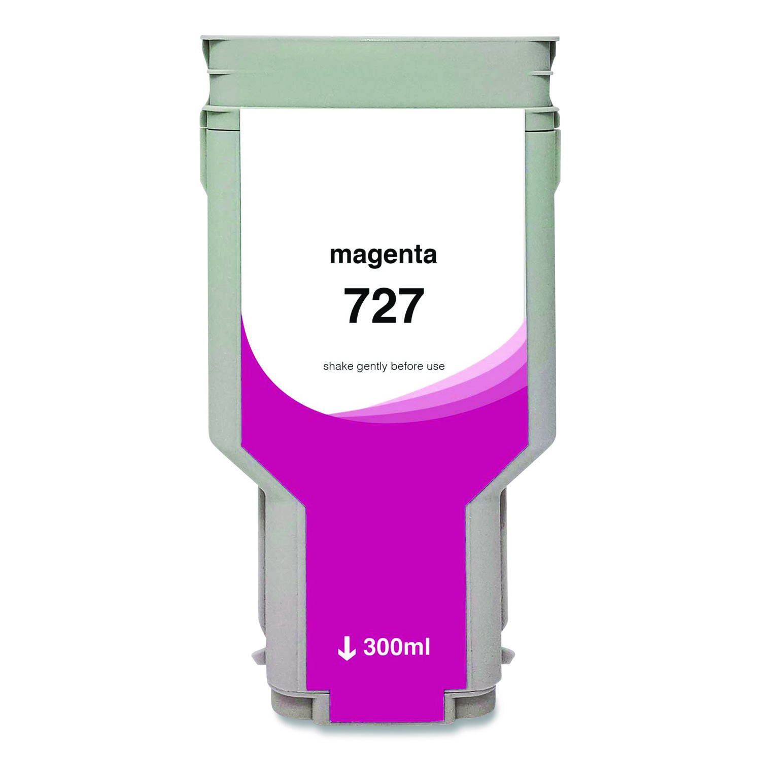 Compatible Magenta High-Yield Ink, Replacement for 727XL (F9J77A), 300 mL