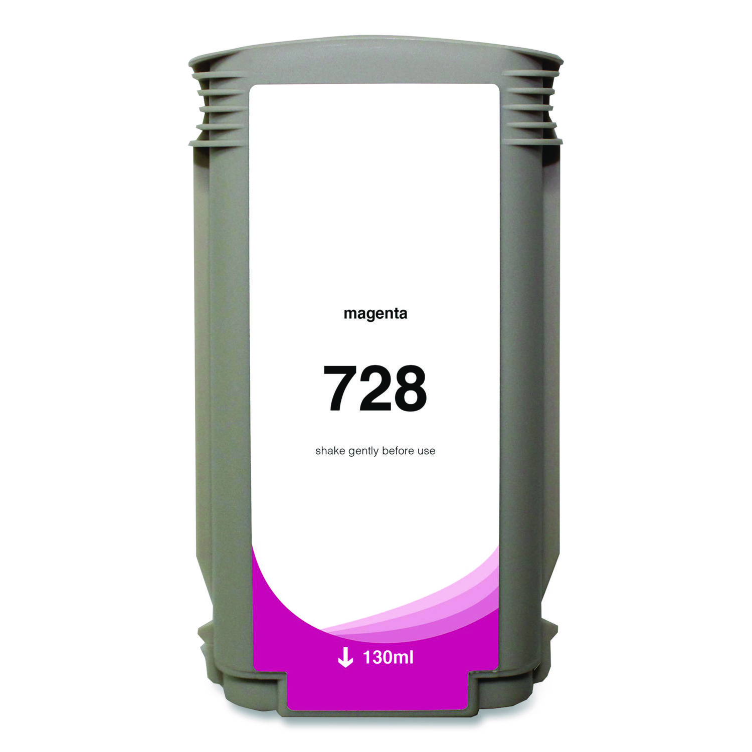 Compatible Magenta Ink, Replacement for 728 (F9J66A), 130 mL