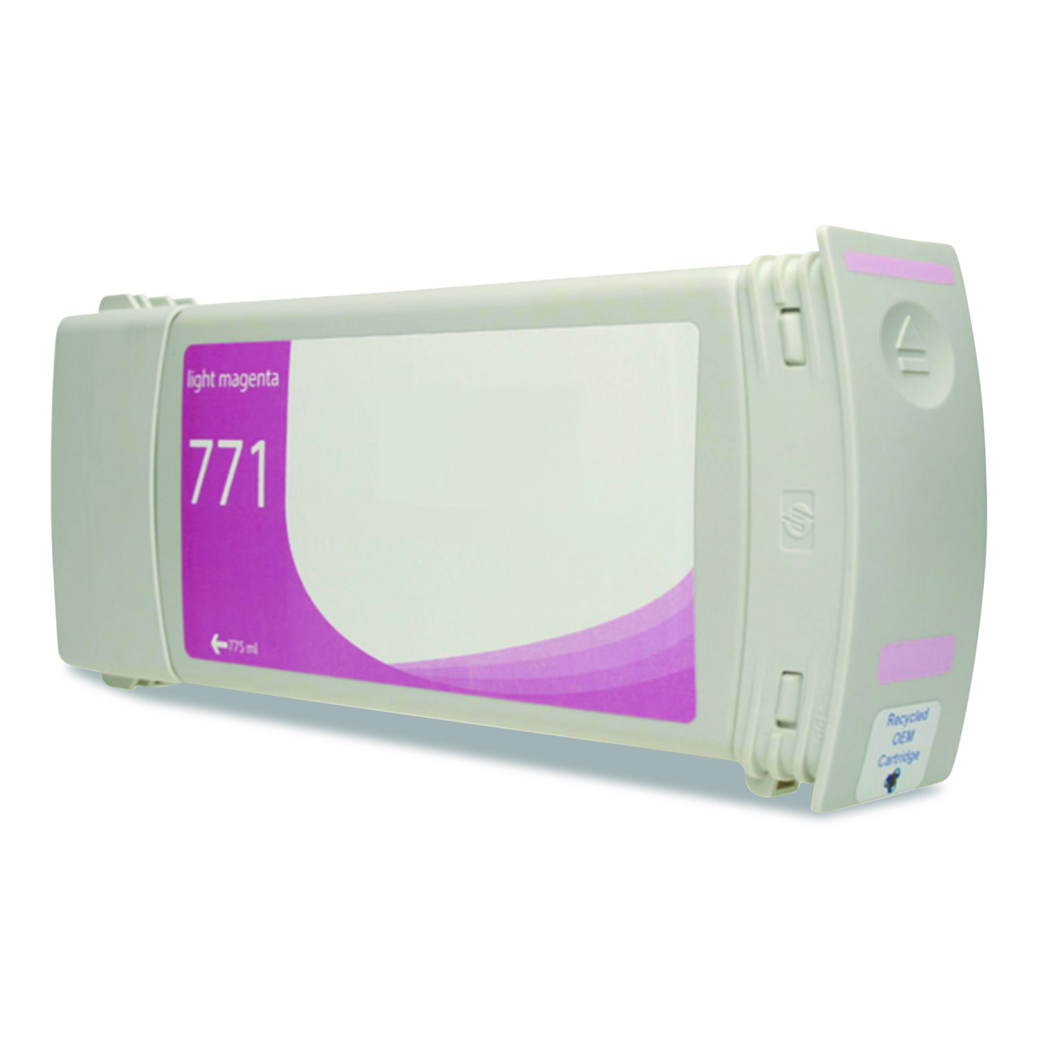 Remanufactured Light Magenta Ink, Replacement for 771 (CE041A, B6Y19A) 775 mL