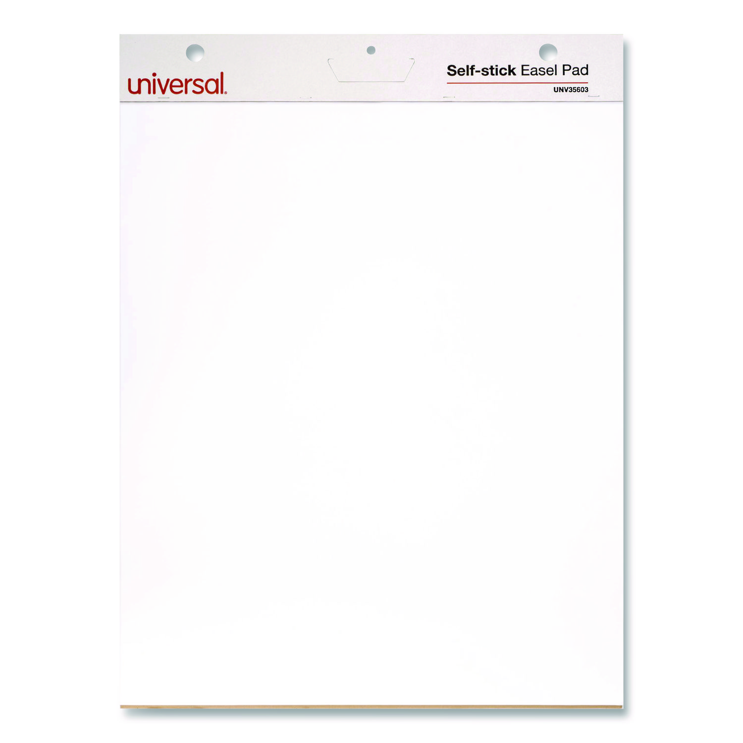 Self-Stick Easel Pad, Unruled, 25 x 30, White, 30 Sheets, 2/Carton