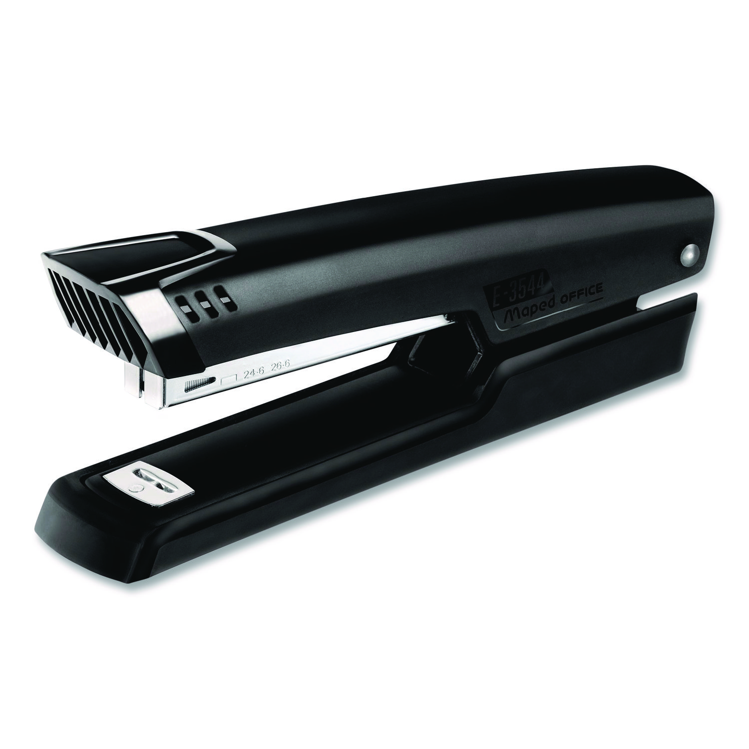 Essentials Metal Full Strip Stapler and Remover Combo, 25 Sheet Capacity, Black