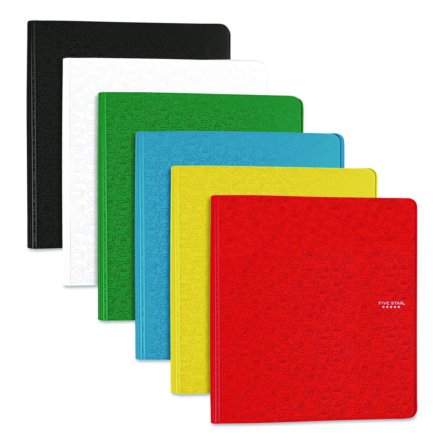 1" Plastic Binder, 3 Rings, 1" Capacity, 11 x 8.5, Randomly Assorted Color