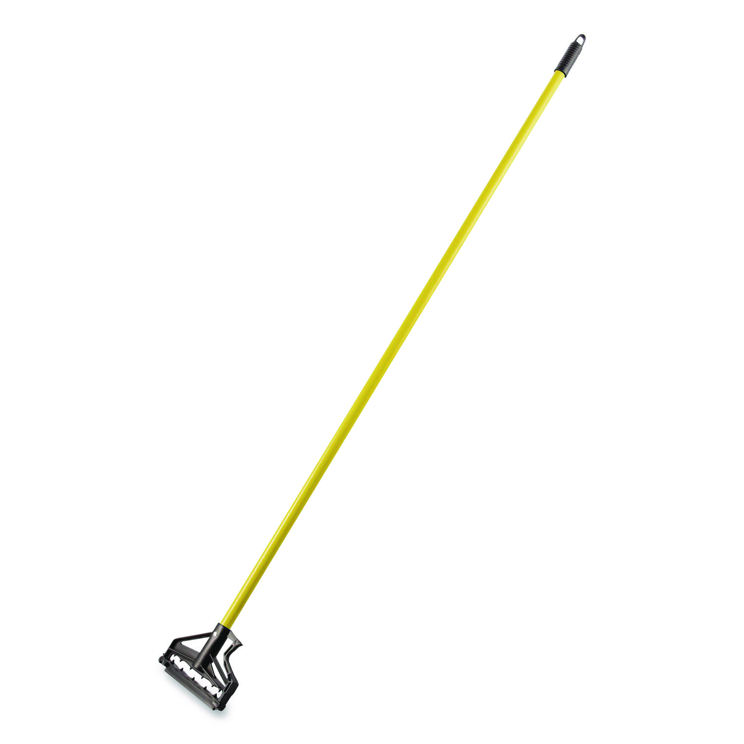 Sparta Spectrum Quik-Release Fiberglass Mop Handle, 1" dia x 60", Yellow