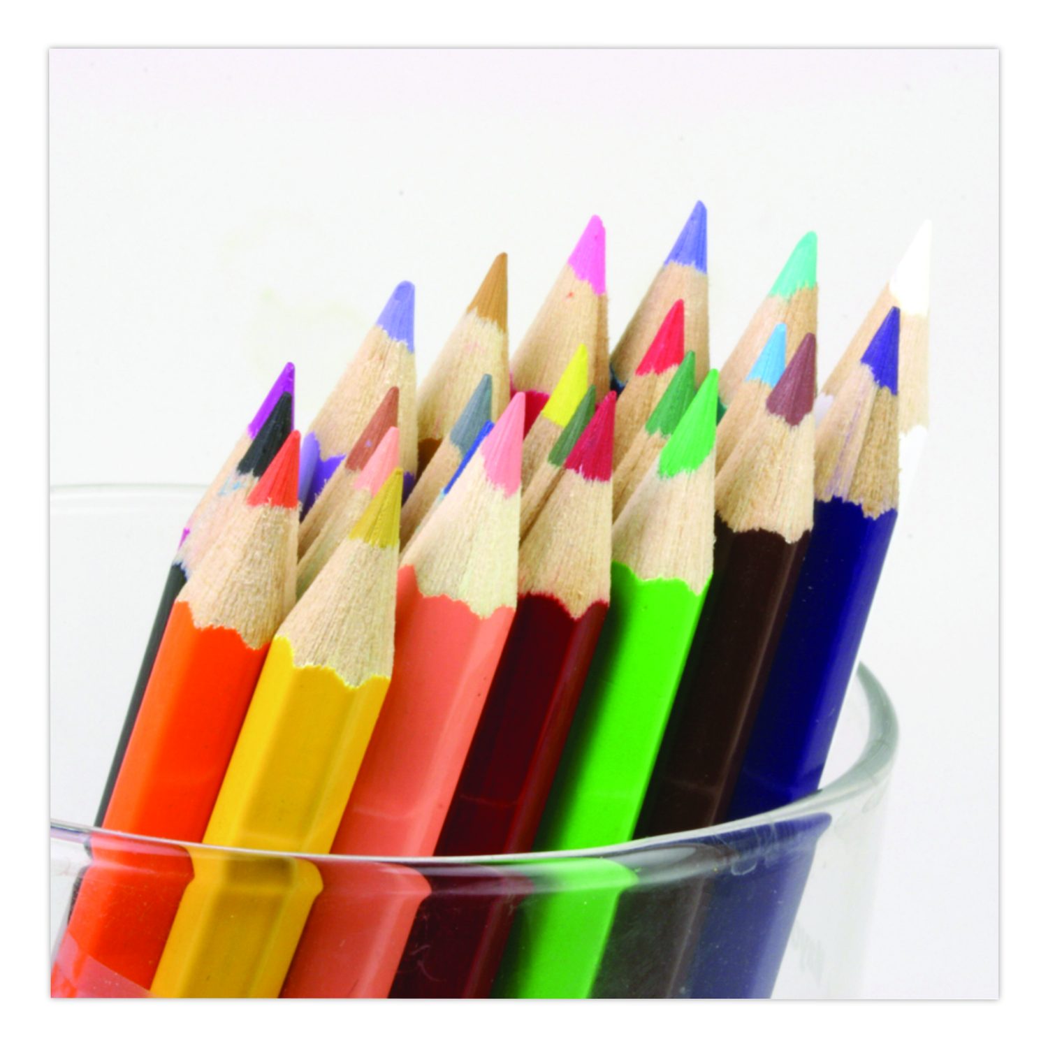 Color-Brite® Colored Pencil Set, 3 mm, Assorted Lead and Barrel Colors ...